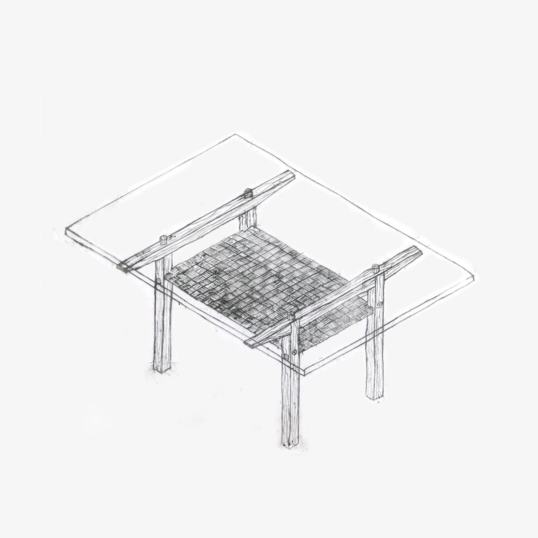 Contemporary Parme, Table, Matang For Sale