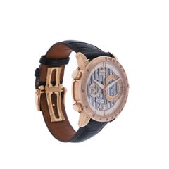 Parmigiani Bugatti Atalante Flyback Chronograph Rose Gold Wristwatch