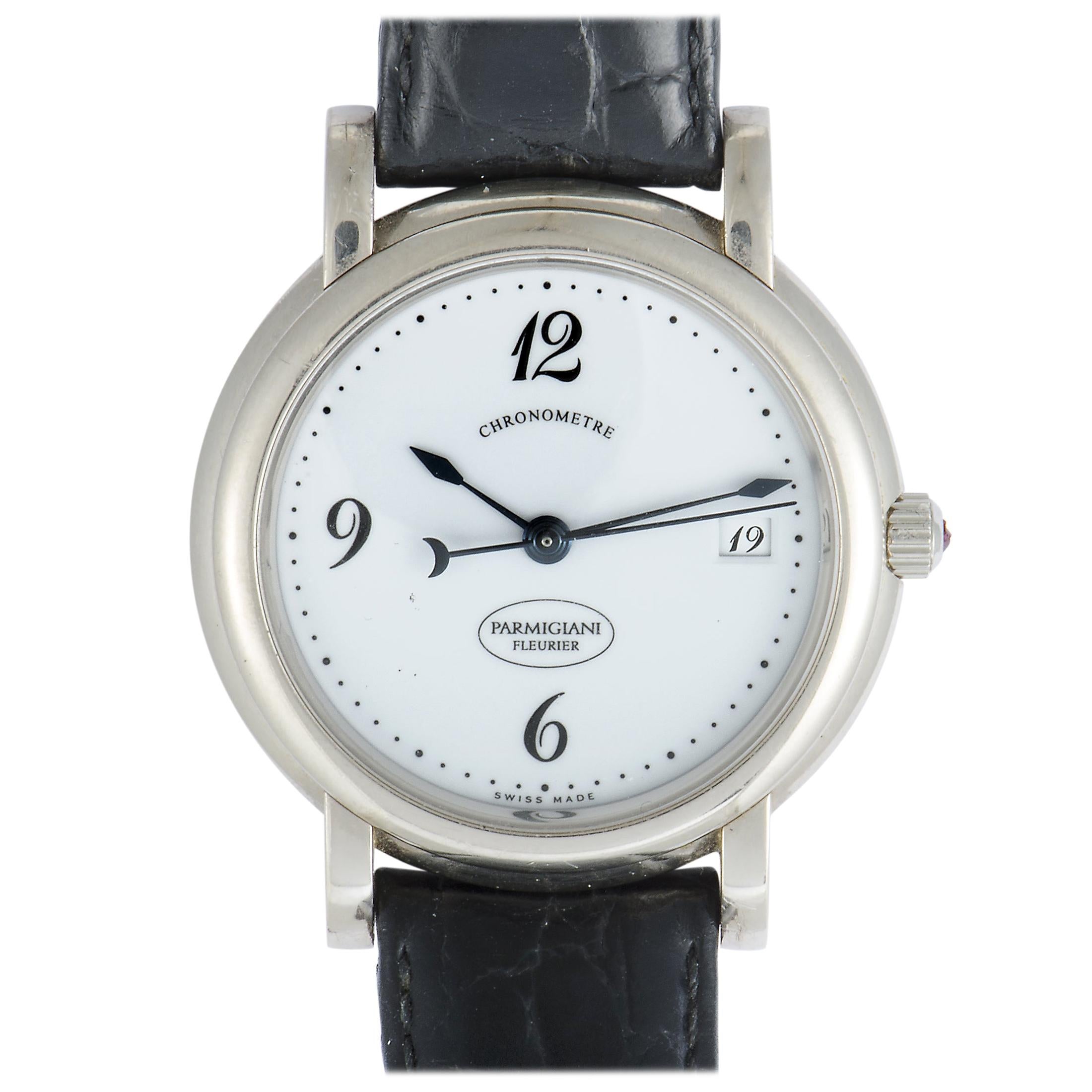 Parmigiani Fleurier Chronometre White Gold Watch 2914