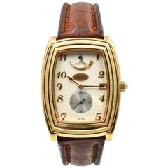 Parmigiani Fleurier Yellow Gold Ionica 8-Day Mechanical Wind Wristwatch