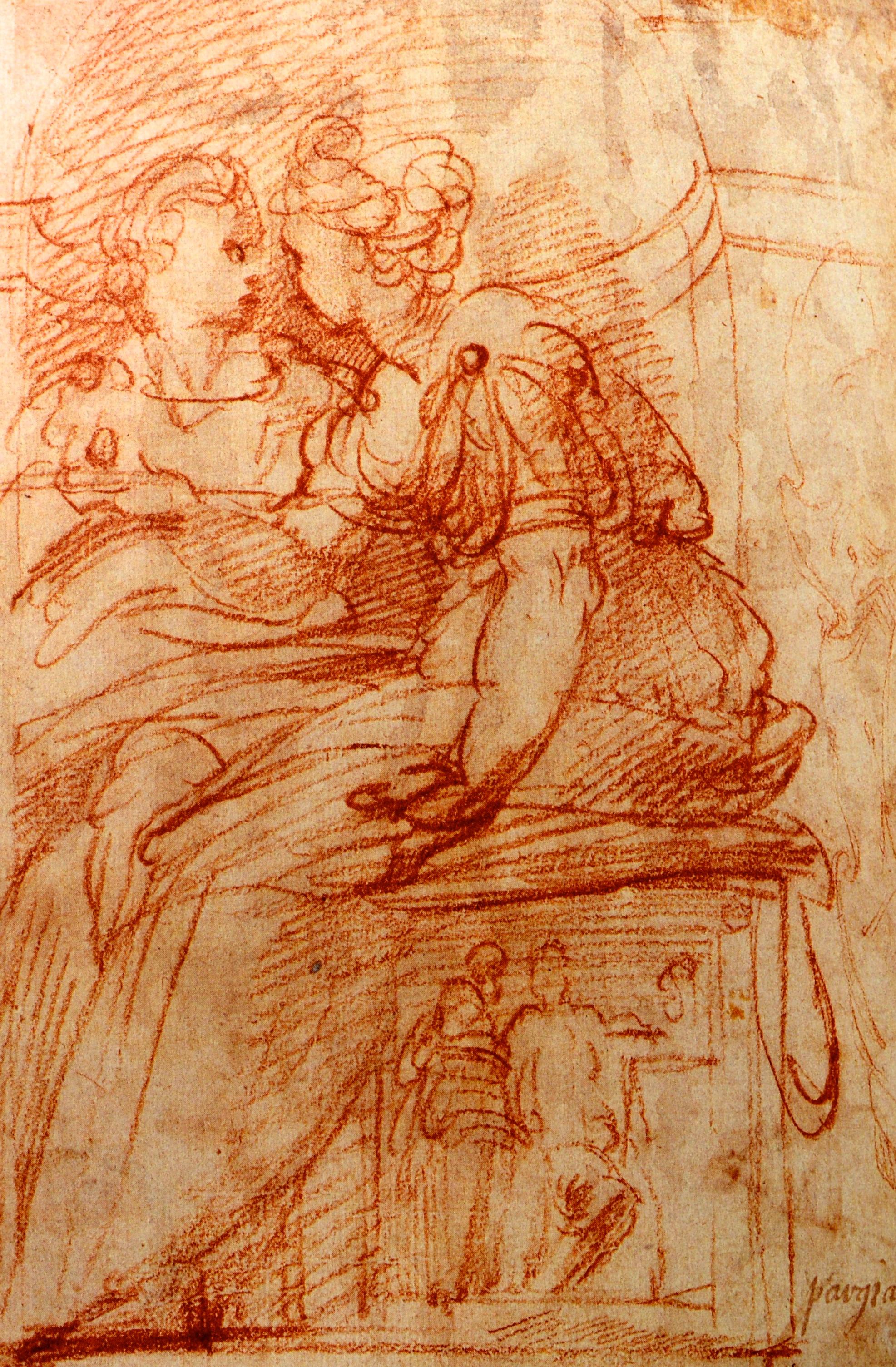 Parmigianino: The Drawings a Archives of Pre 1800 a Monograph of His Work 1st Ed For Sale 12