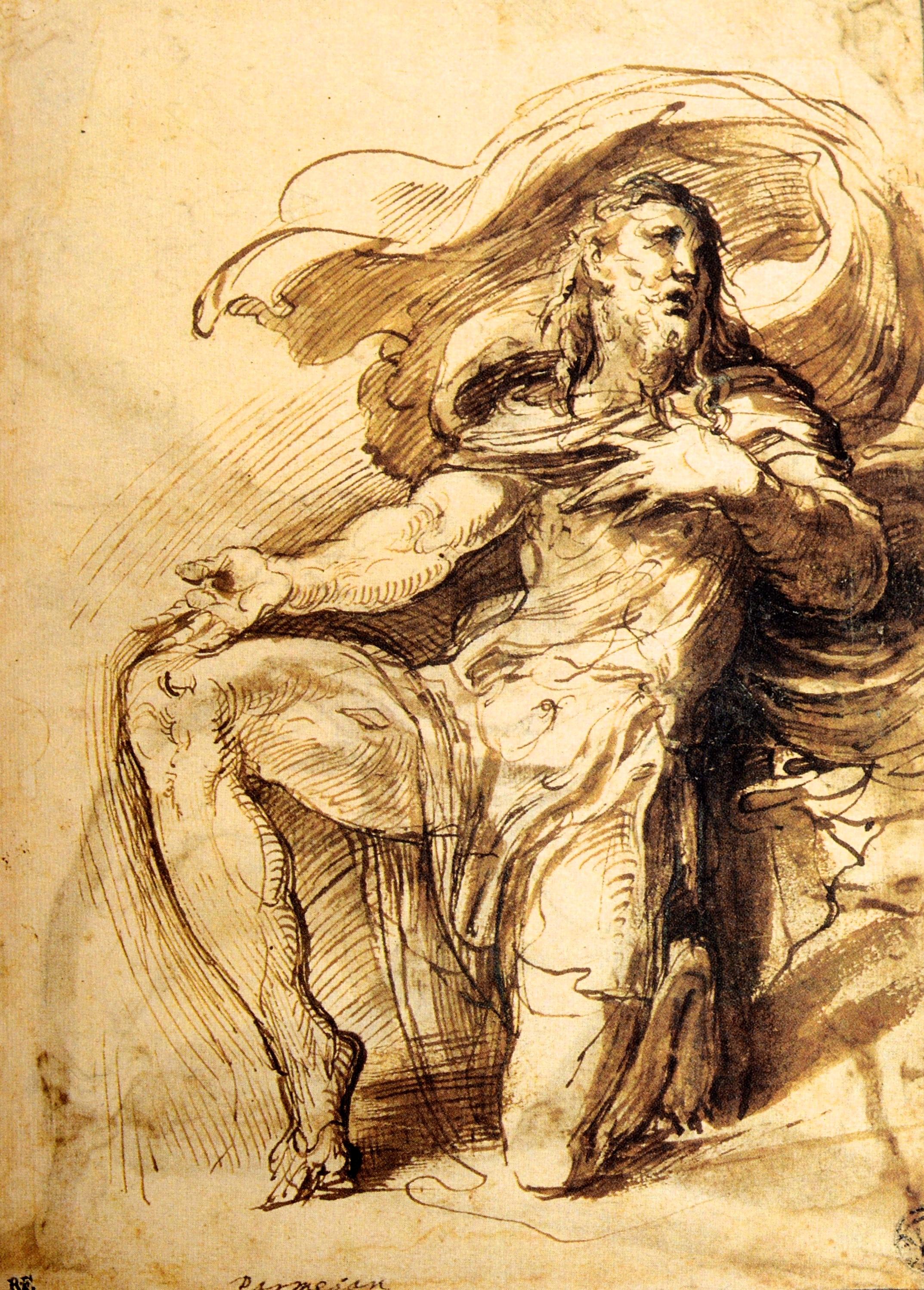 Italian Parmigianino: The Drawings a Archives of Pre 1800 a Monograph of His Work 1st Ed For Sale
