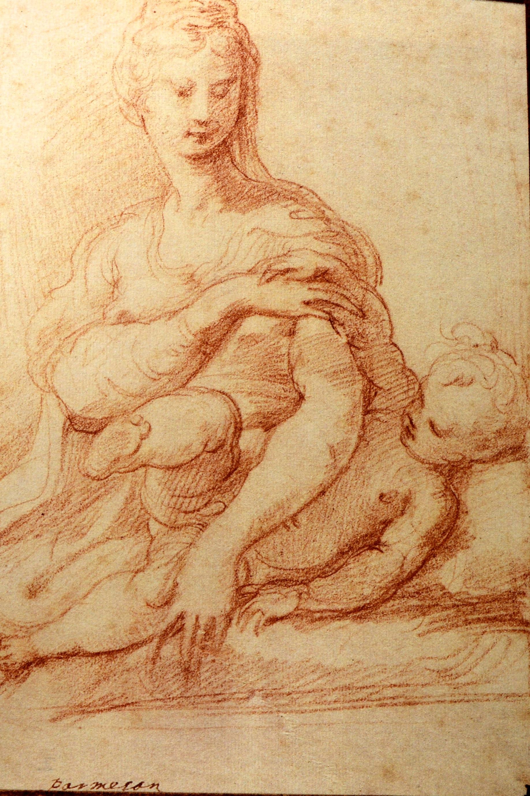 Parmigianino: The Drawings a Archives of Pre 1800 a Monograph of His Work 1st Ed In Good Condition For Sale In valatie, NY