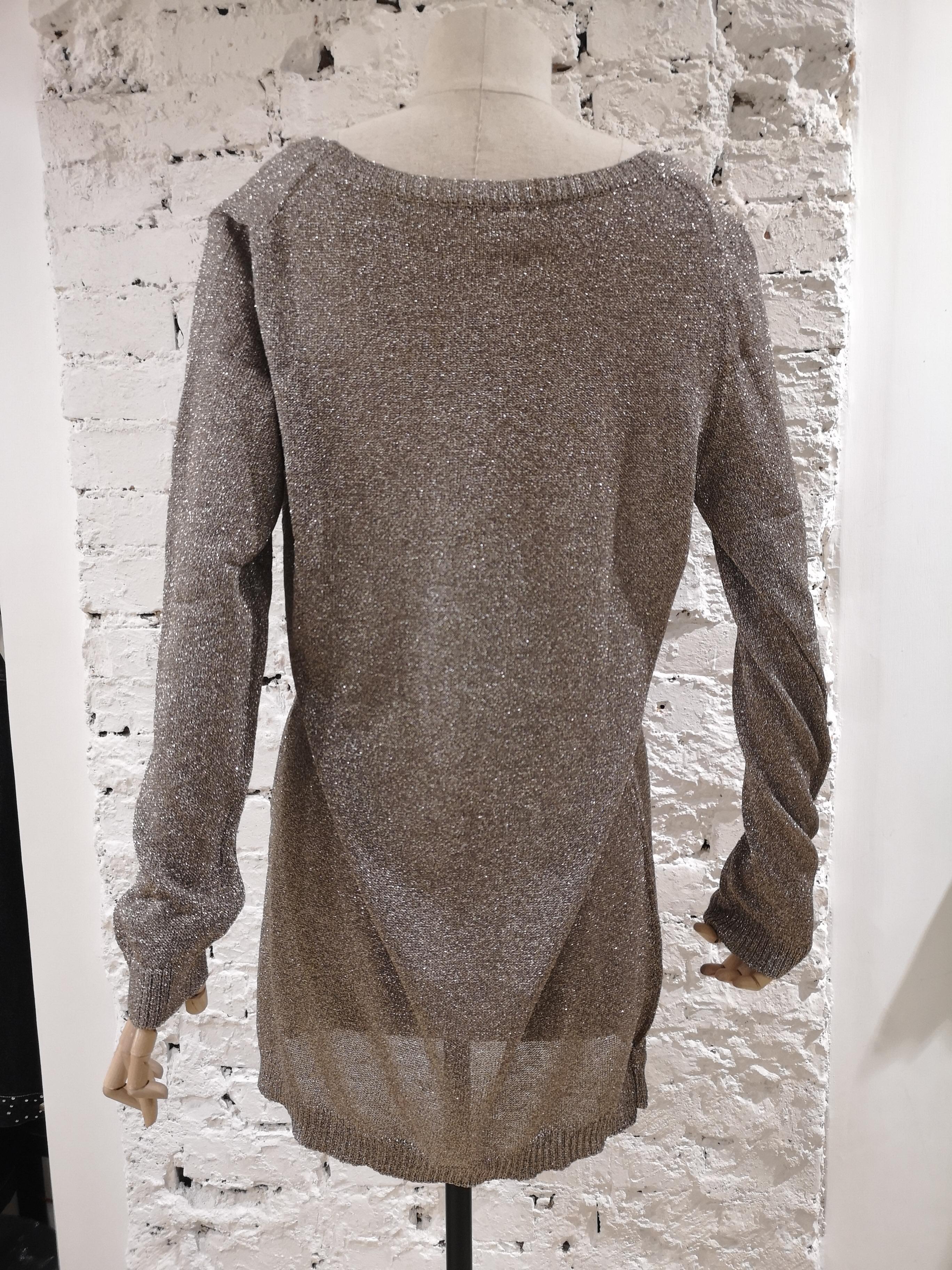 PAROSH laminated cardigan - sweater For Sale 1