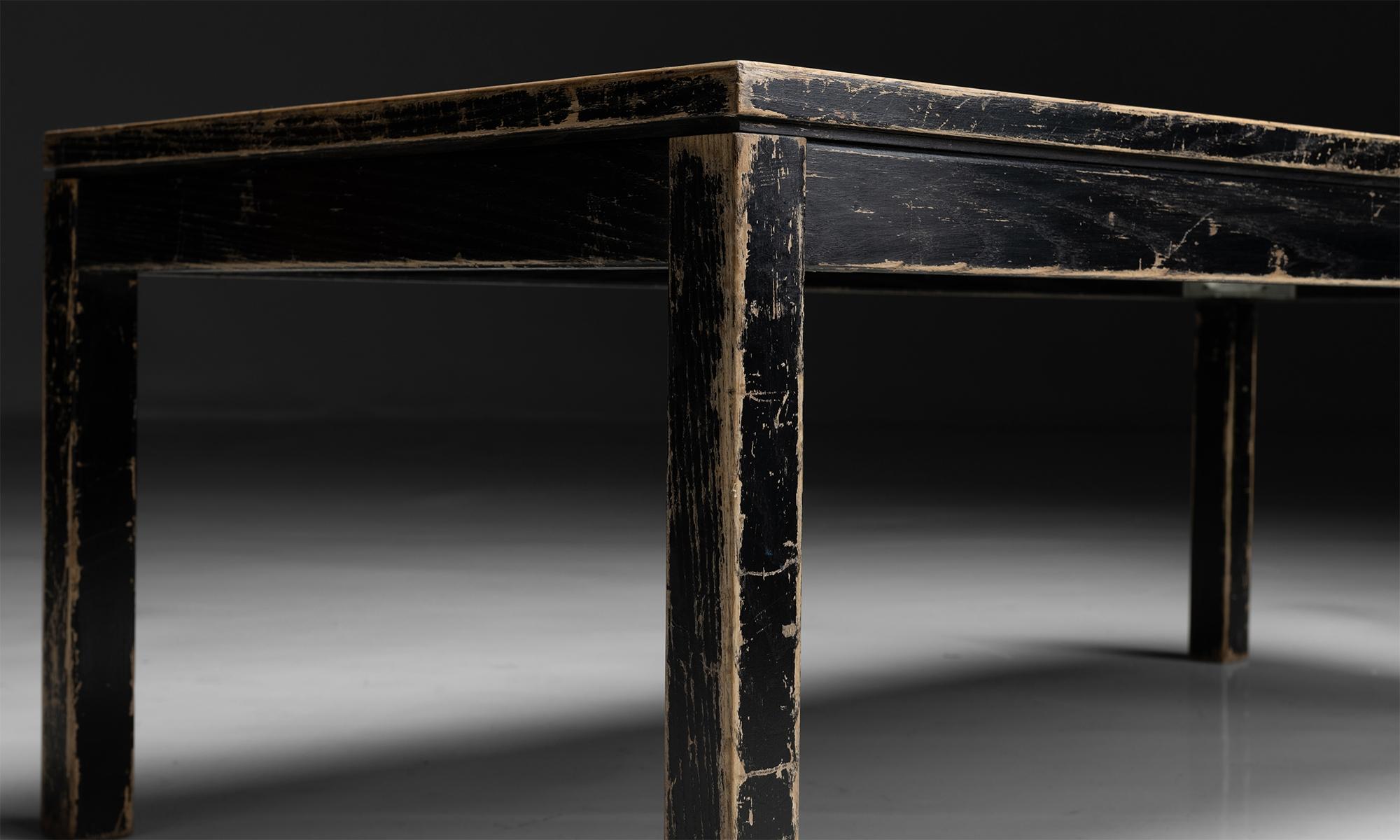 20th Century Parquet Coffee Table, France circa 1970