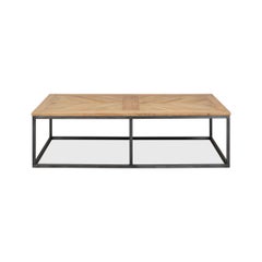 Parquet Industrial Coffee Table