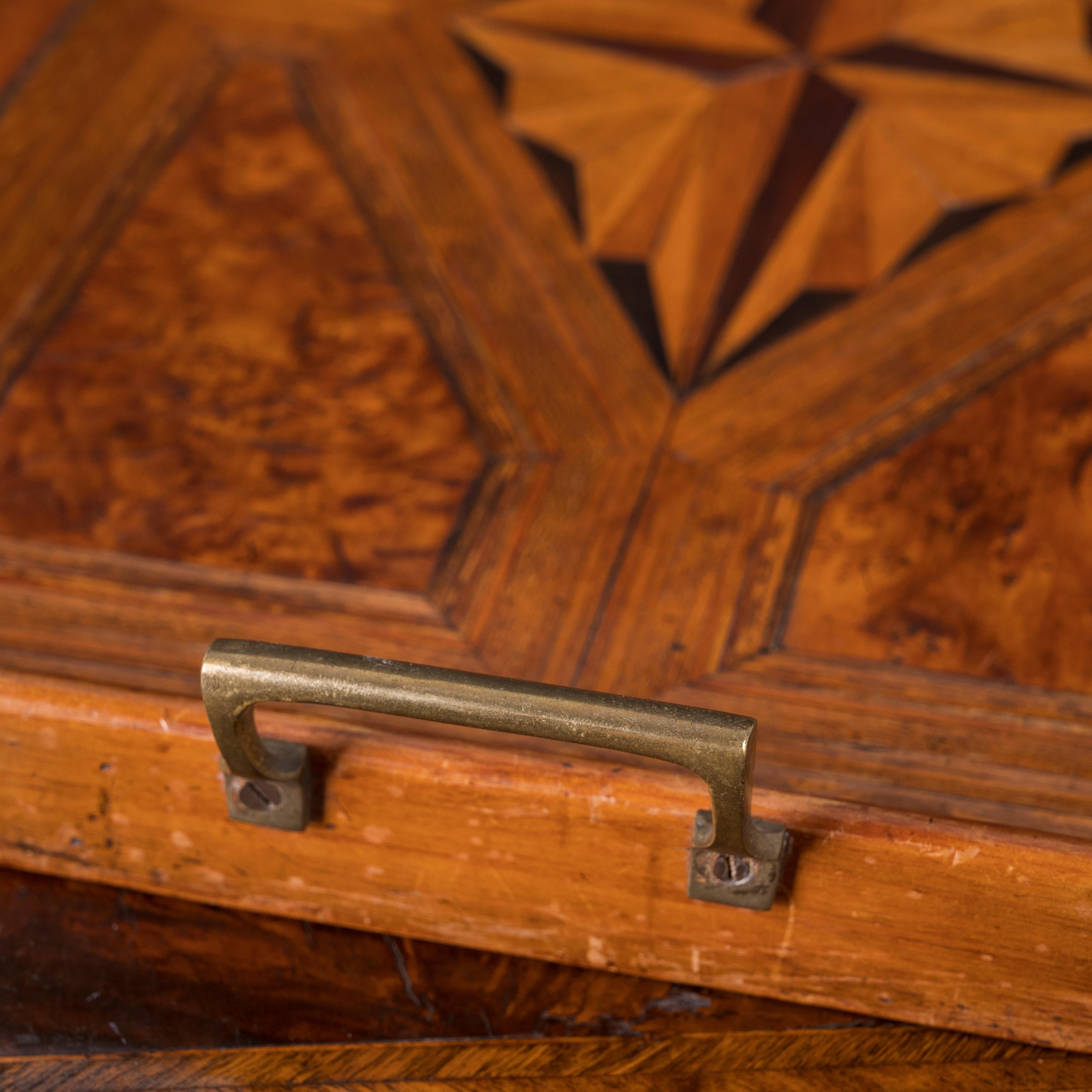French Parquetry Butler's Tray, c.1900 For Sale