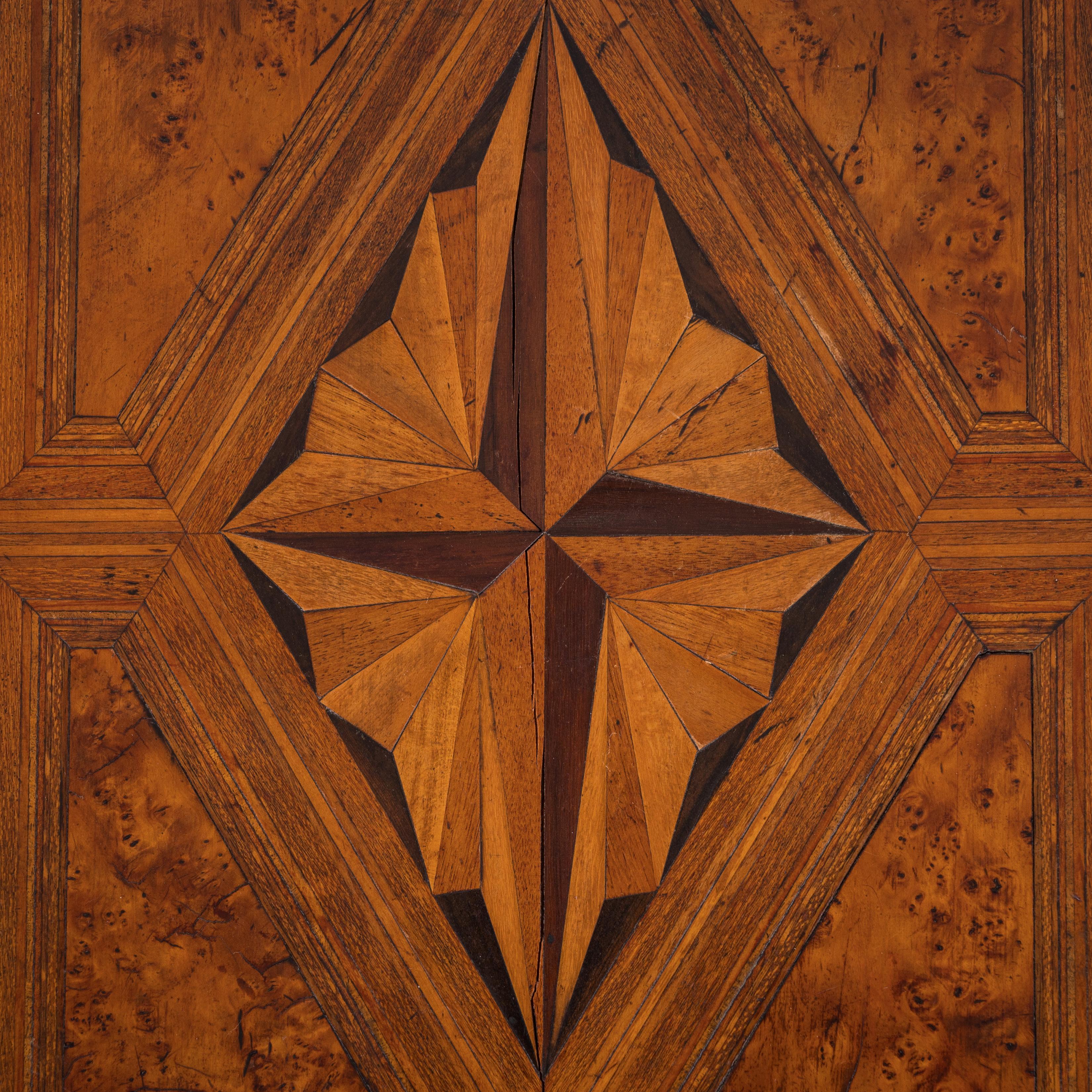 Inlay Parquetry Butler's Tray, c.1900 For Sale