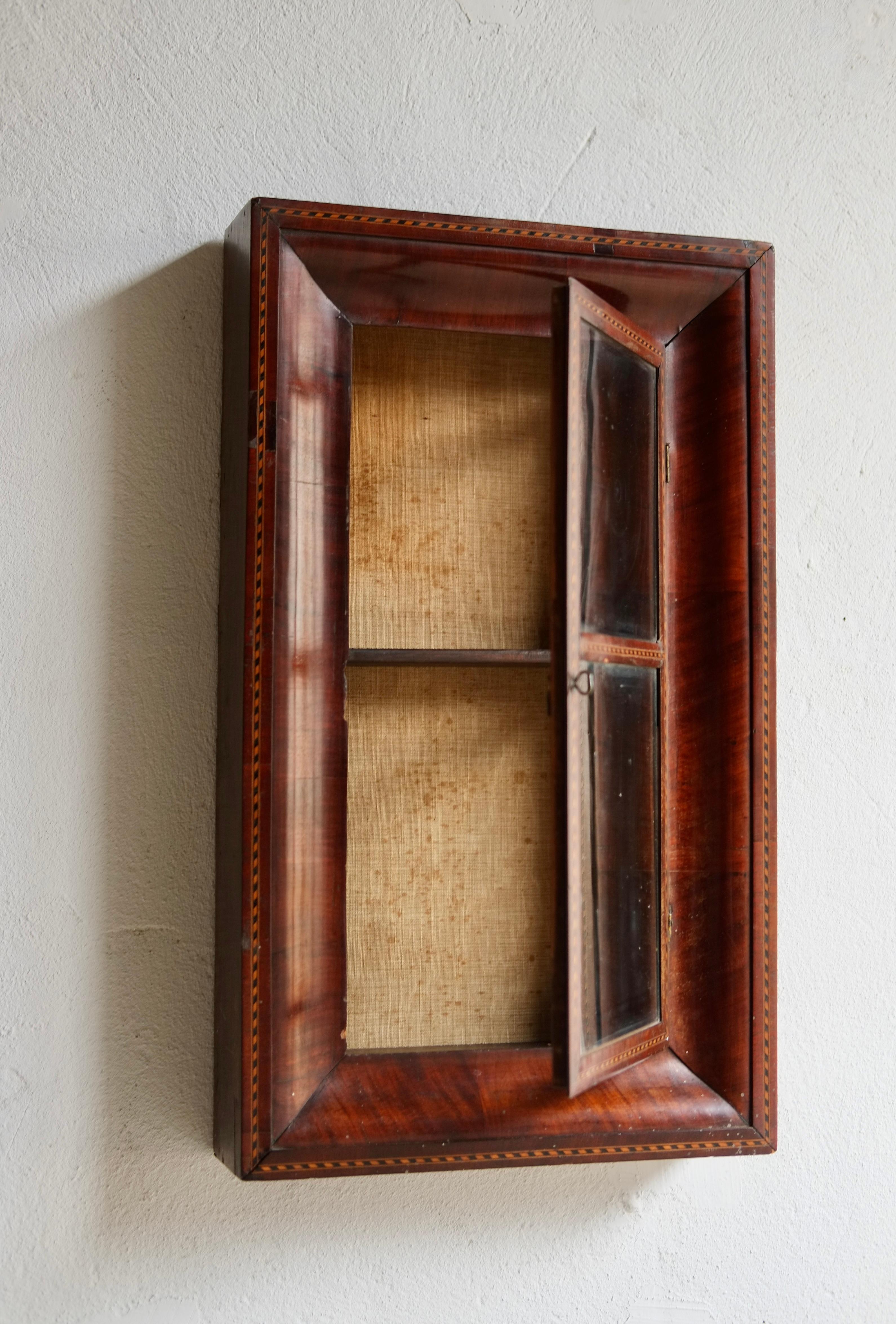 19th Century Parquetry Cabinet For Sale