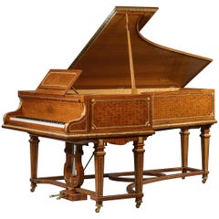 Parquetry Inlaid Piano by François Linke