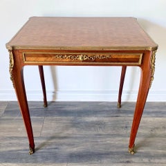 Parquetry Inlaid Writing Desk in Louis XVI Style
