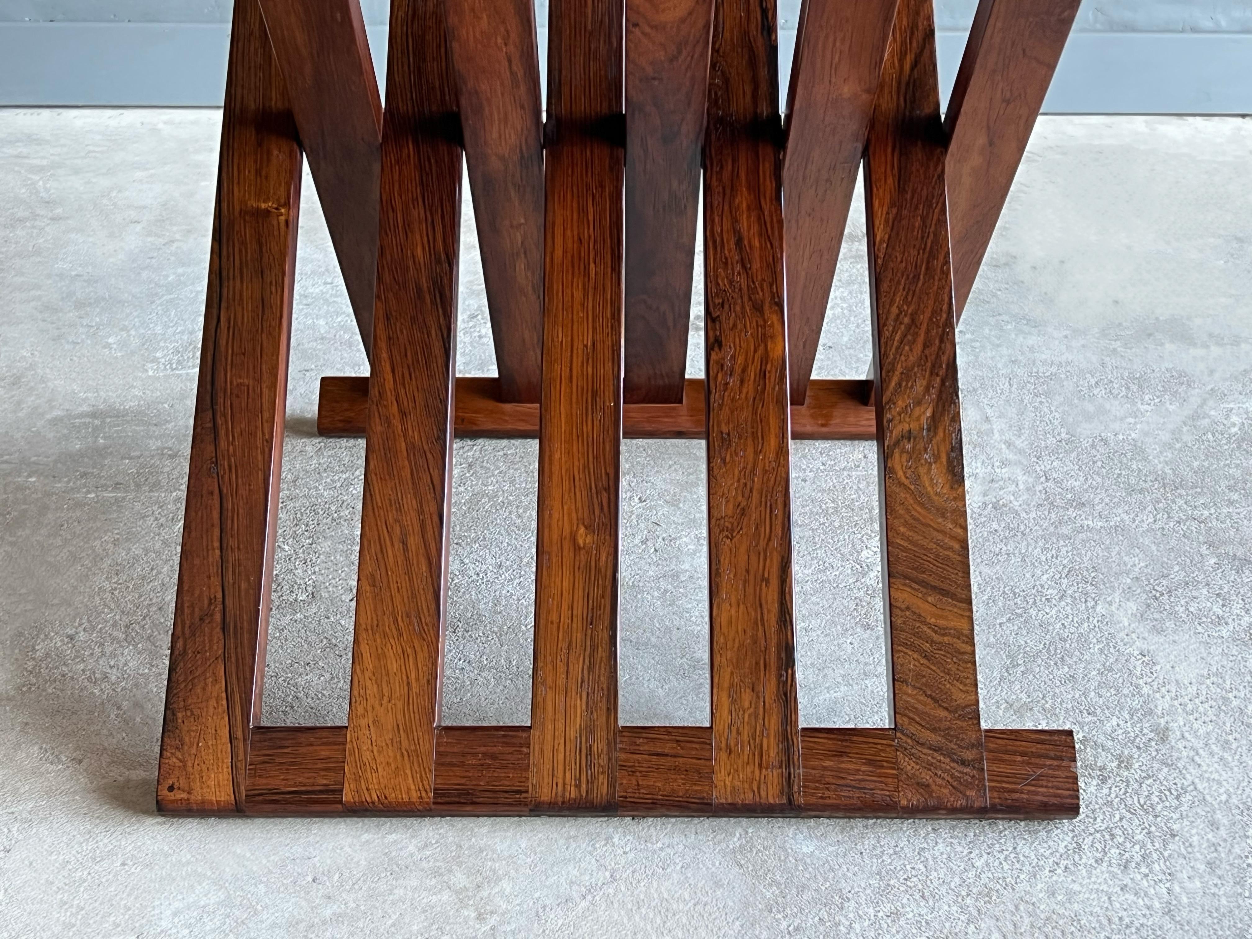 Parquetry Occasional or Side Table by Edward Wormley for Dunbar 1