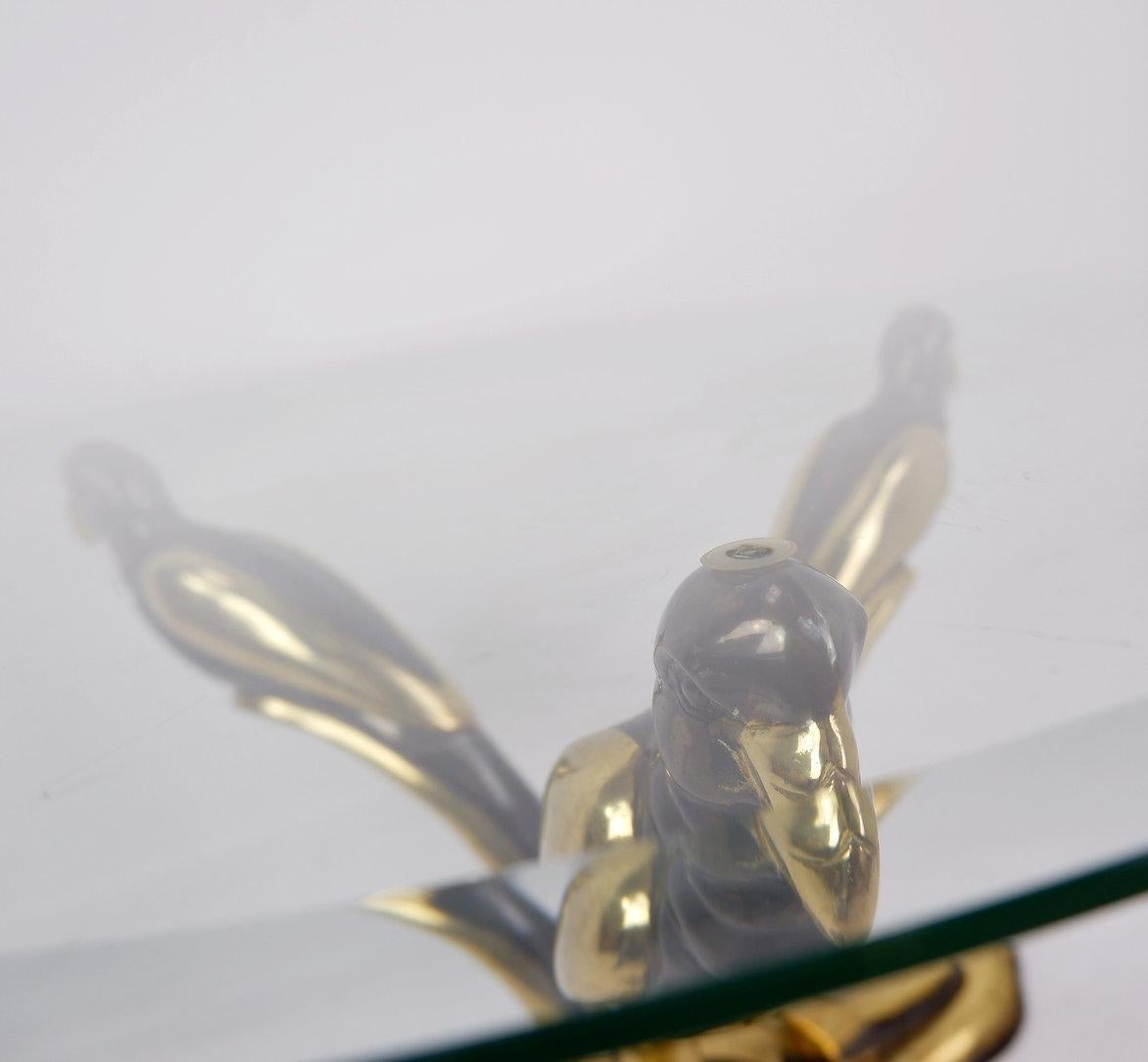 Parrot coffee table in the style of Willy Daro - Belgium 1970s 5
