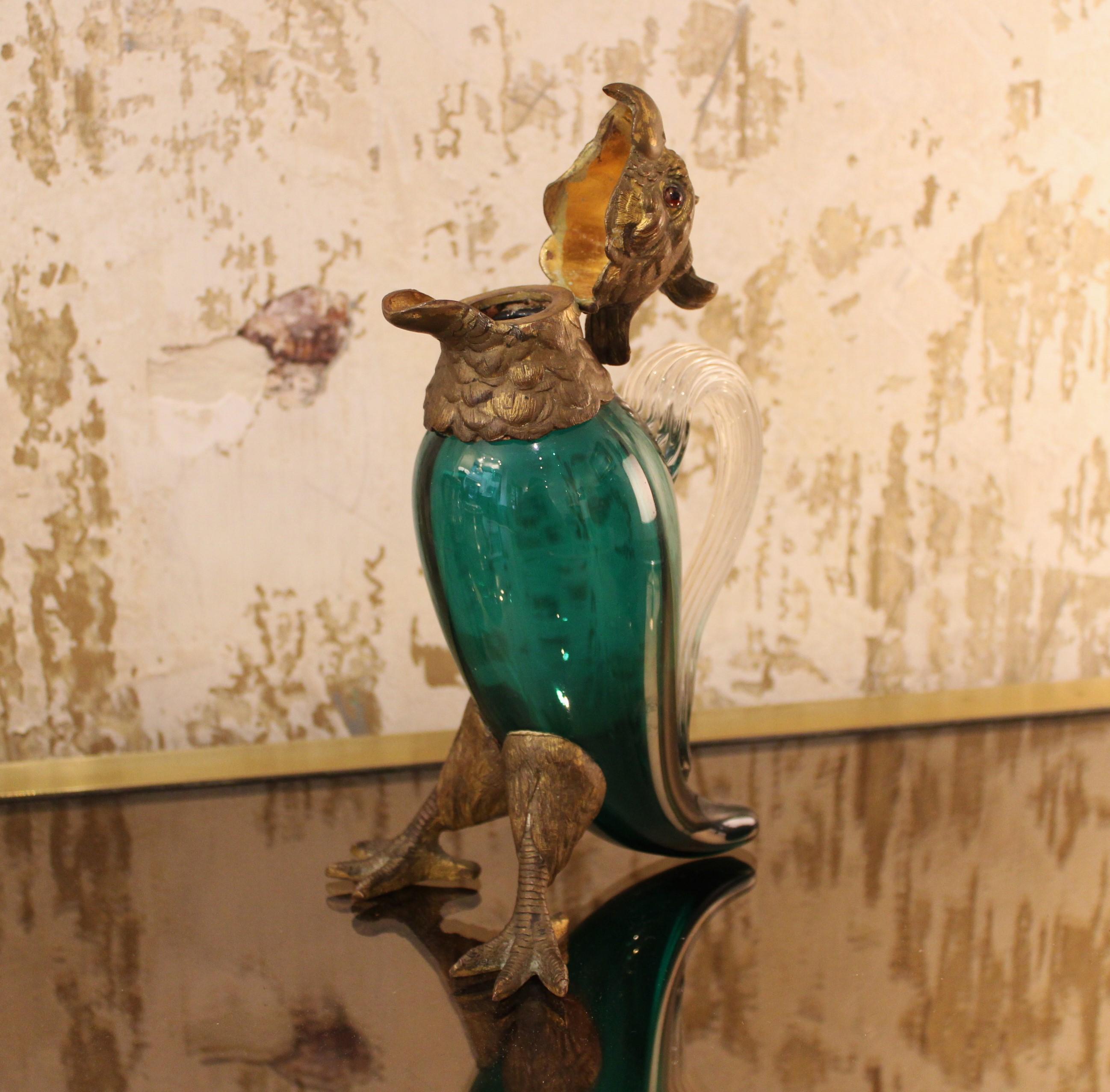 Parrot decanter, 20th century 9