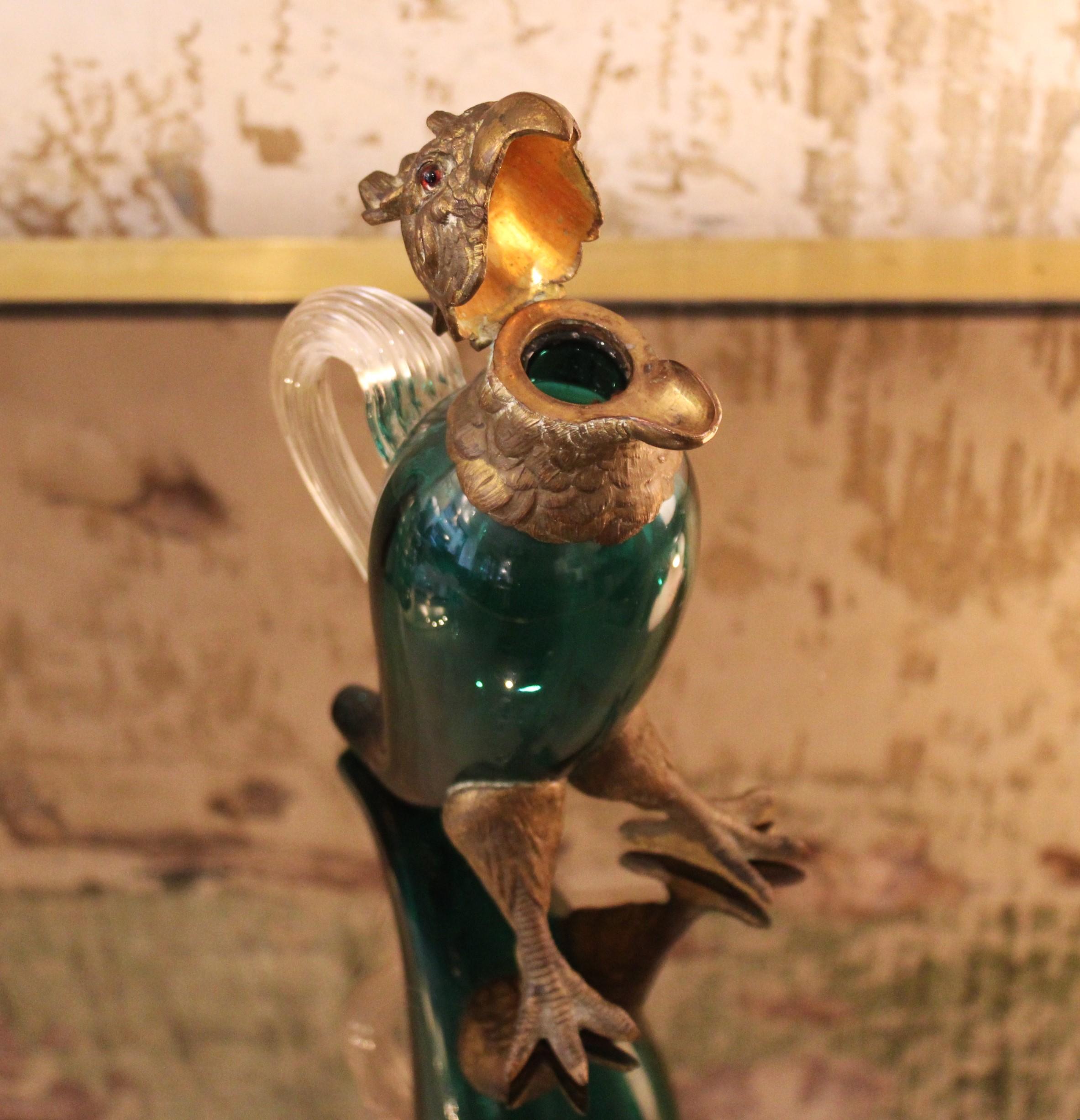 Parrot decanter, 20th century 4