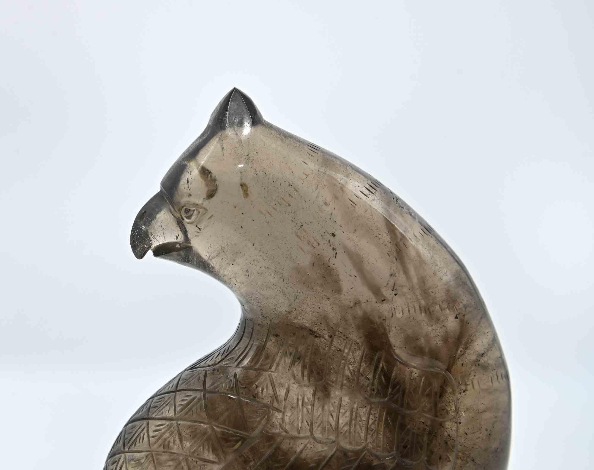 Il pappagallo è un oggetto decorativo originale realizzato all'inizio del XX secolo da un produttore cinese.

Scultura in pietra preziosa di colore ambra, con base in teak.

Colleziona un oggetto unico!