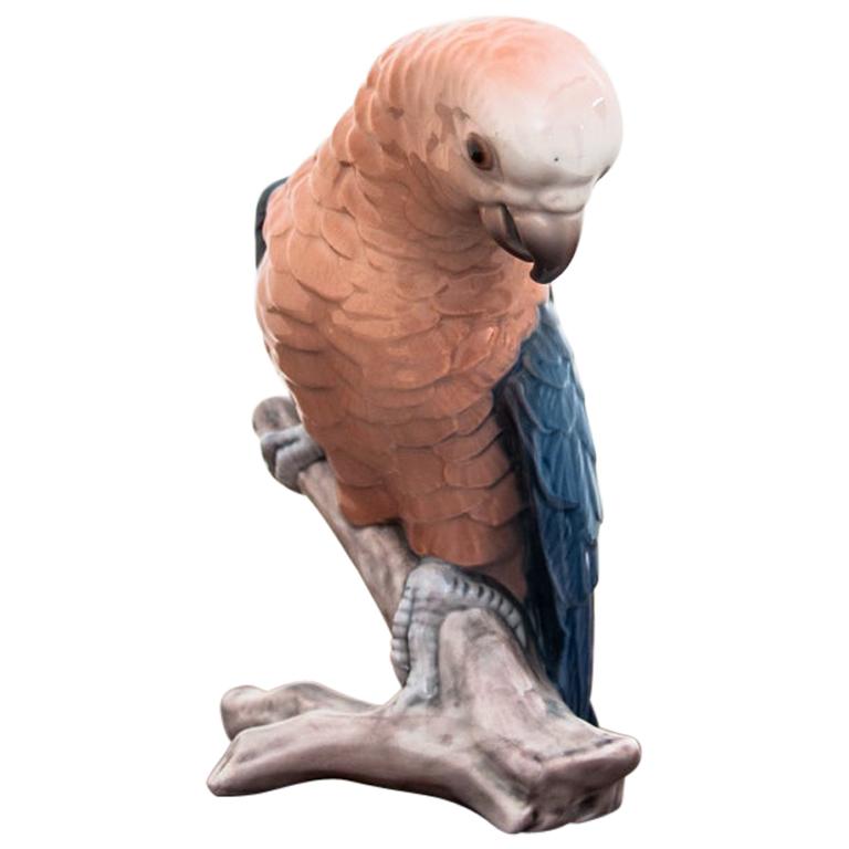 Parrot Figurine from Bing & Grøndahl, 1983