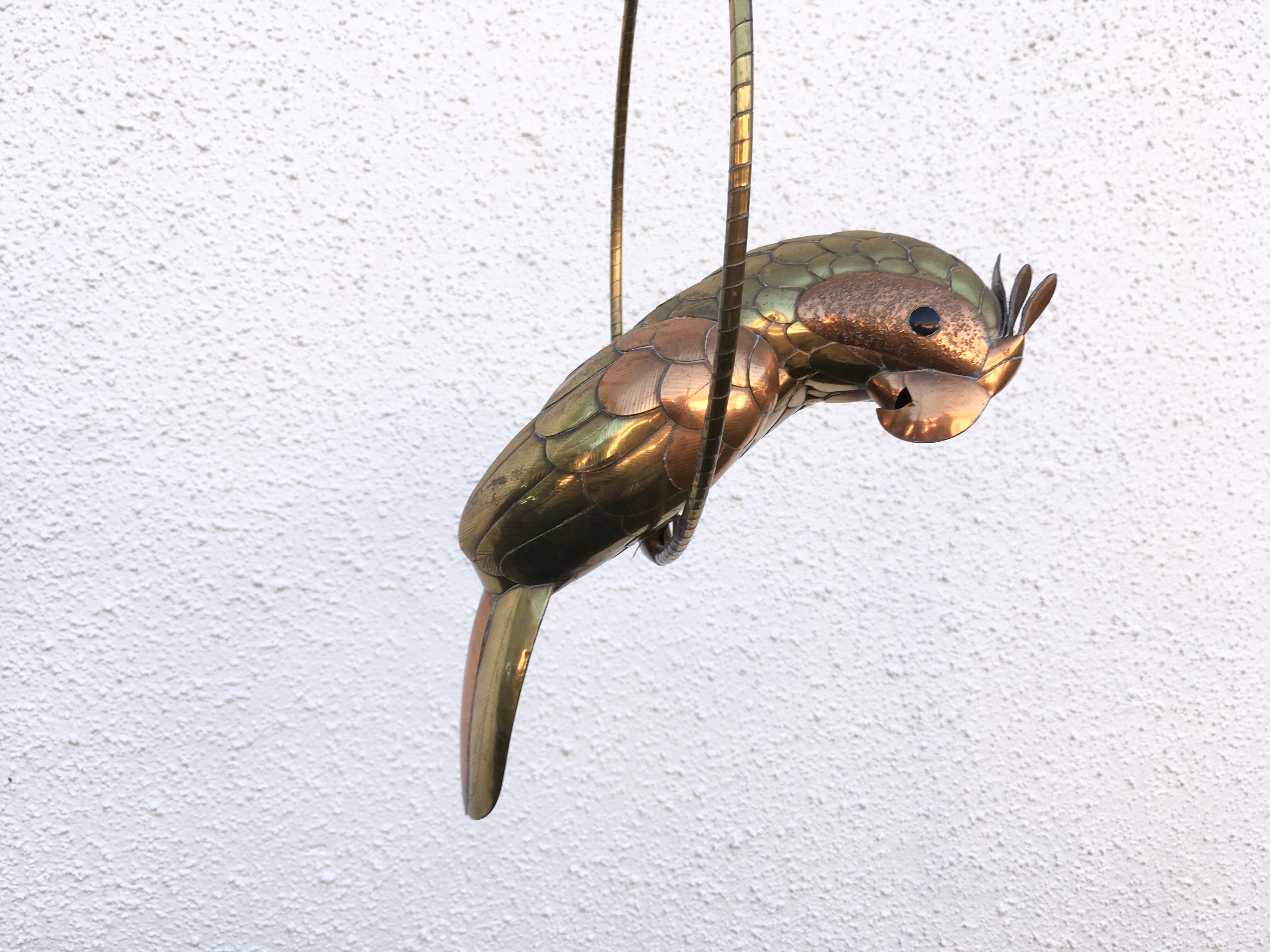 Parrot Sculpture by Sergio Bustamante 7