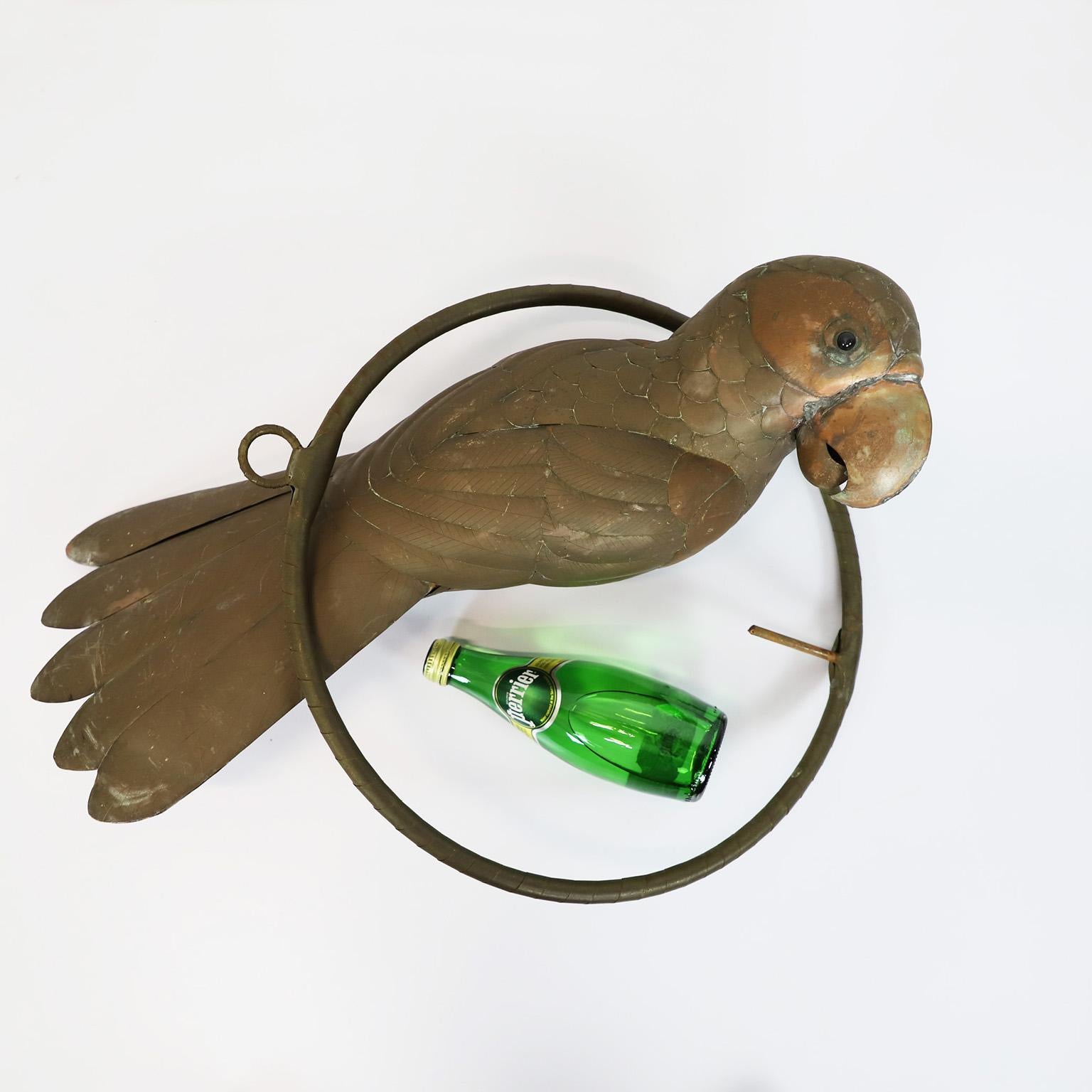 Papagei-Skulptur von Sergio Bustamante (Mexikanisch) im Angebot