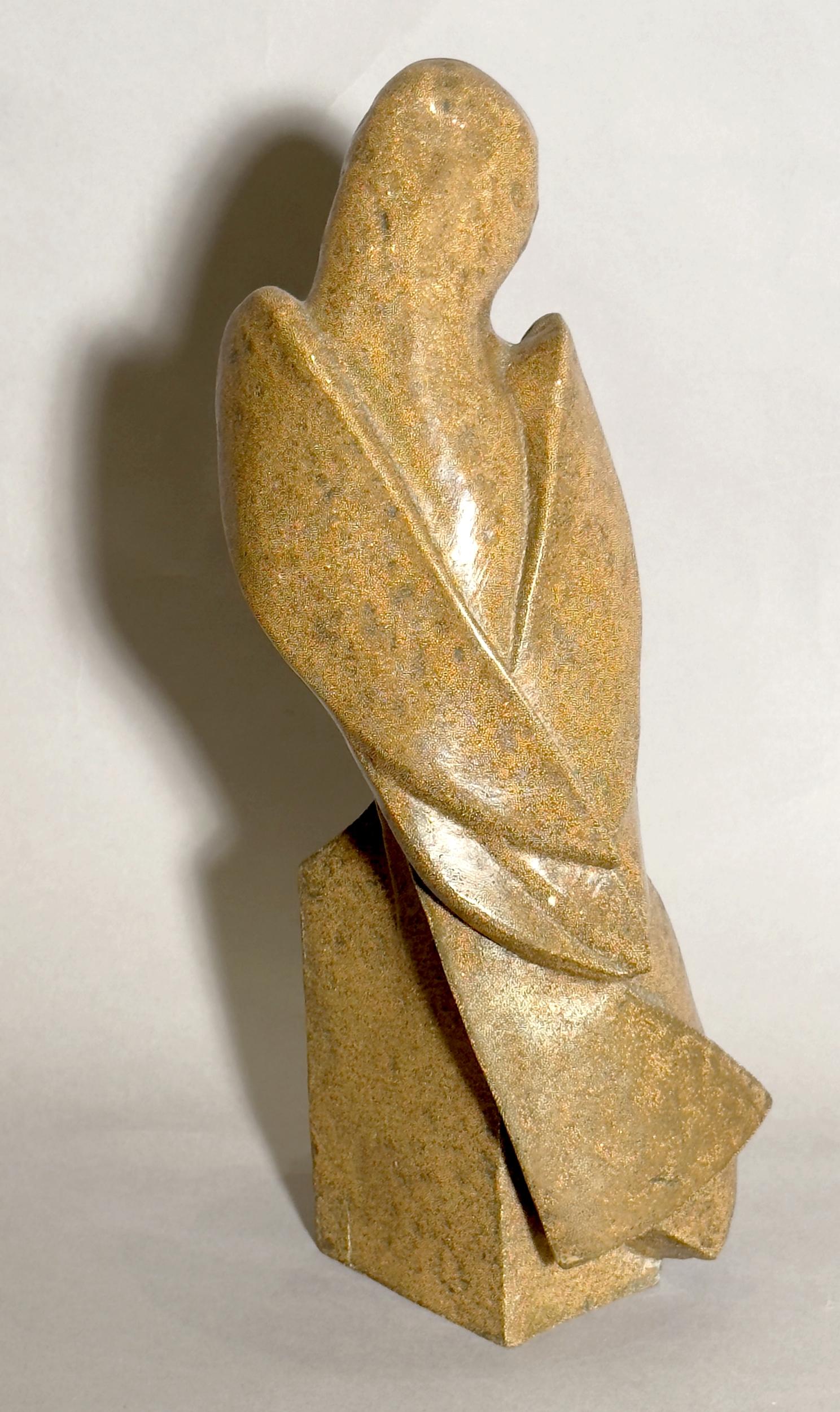 Escultura de loro en resina de Pierre Giraudon, París, Francia, hacia 1970 Cobre en venta