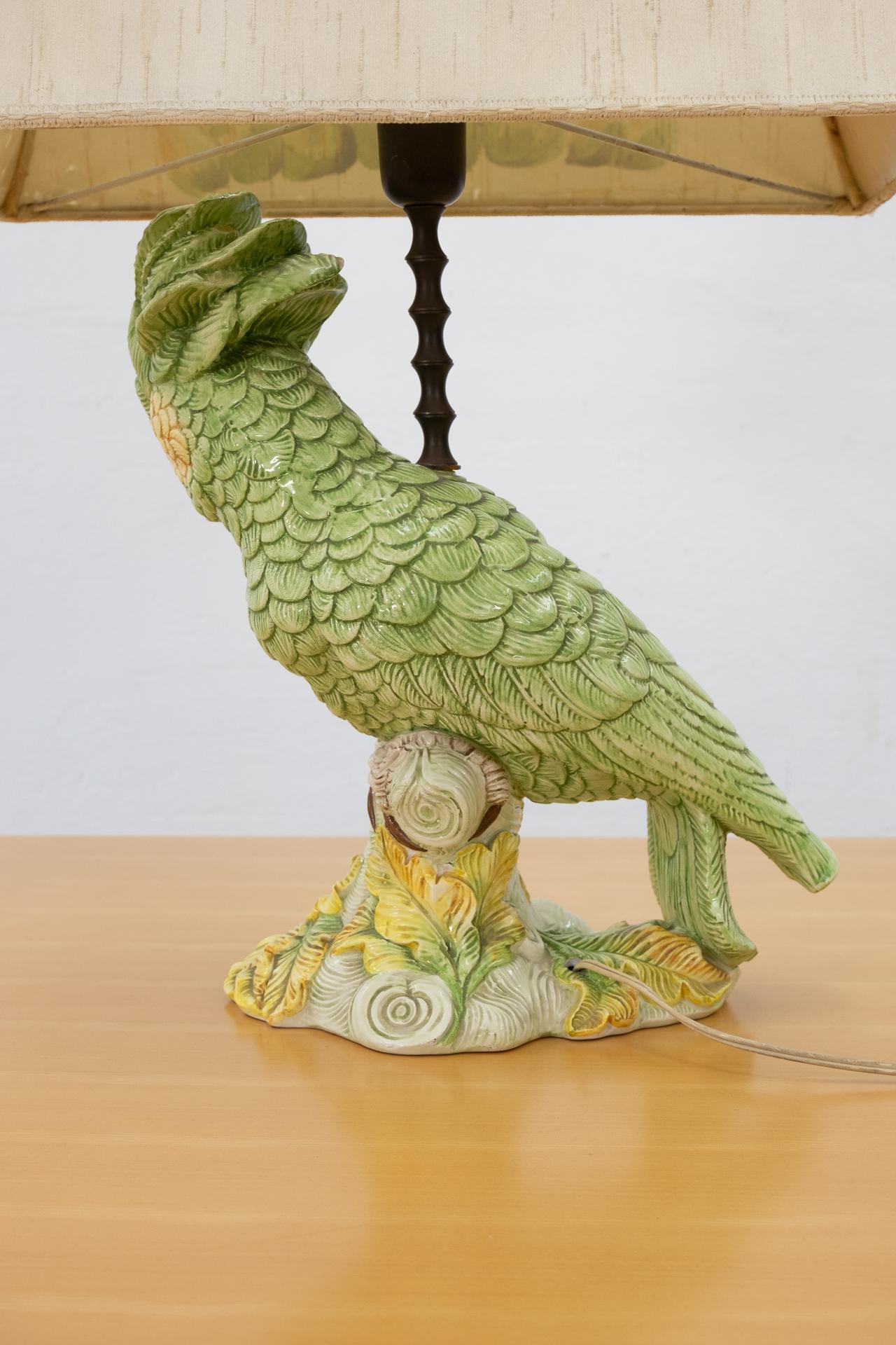 Parrot Table Lamp, Italy, 1960s 4