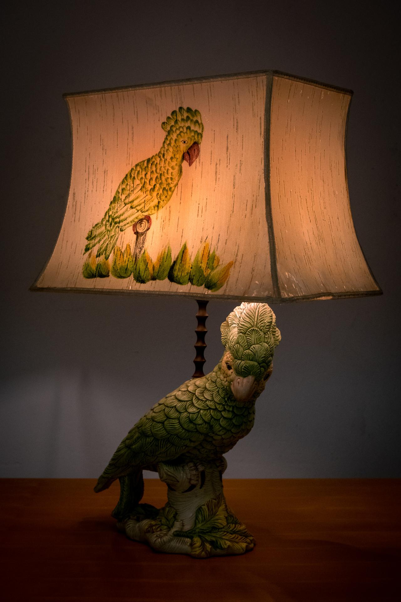 Parrot Table Lamp, Italy, 1960s 5