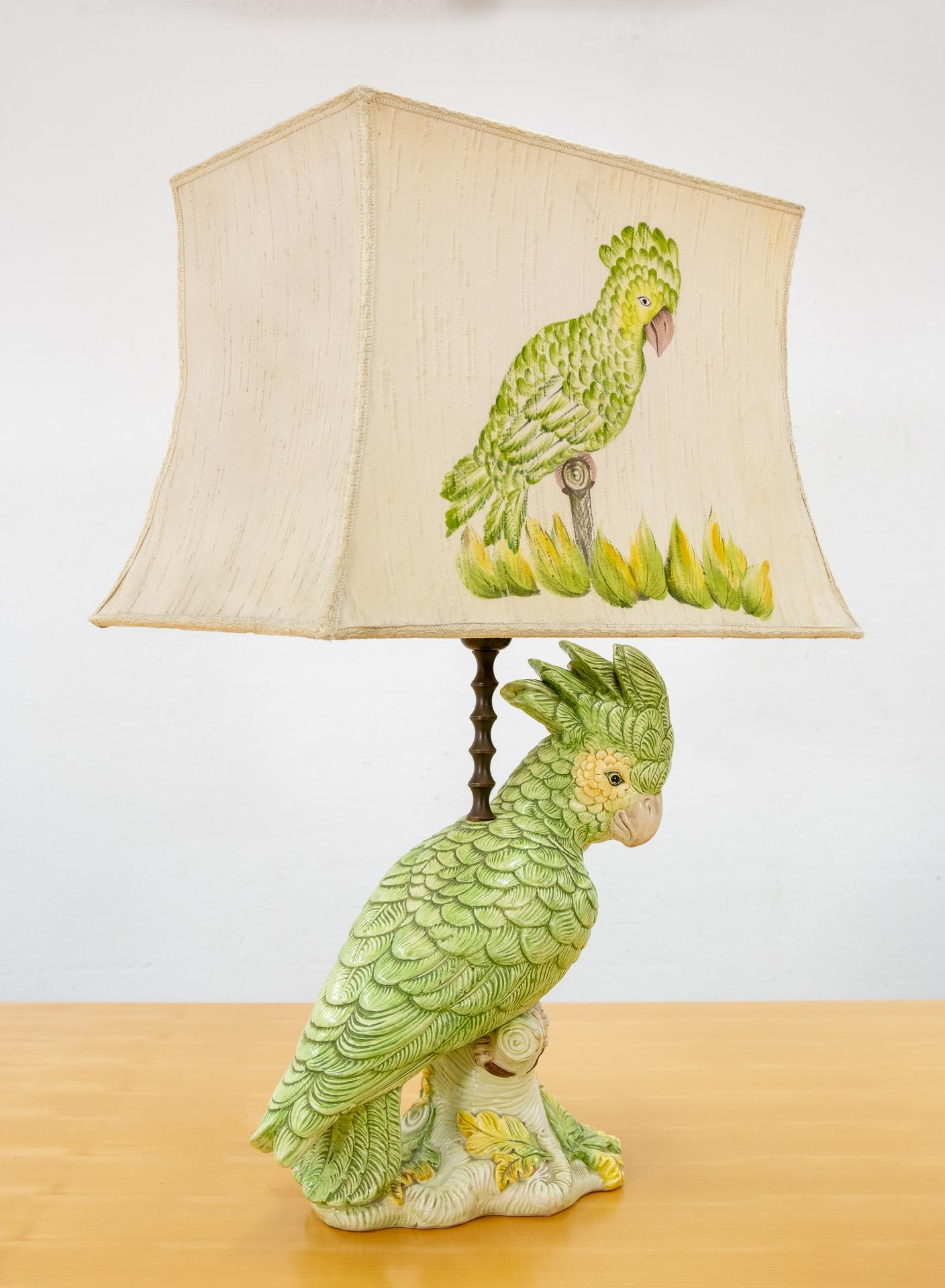 Parrot Table Lamp, Italy, 1960s 8