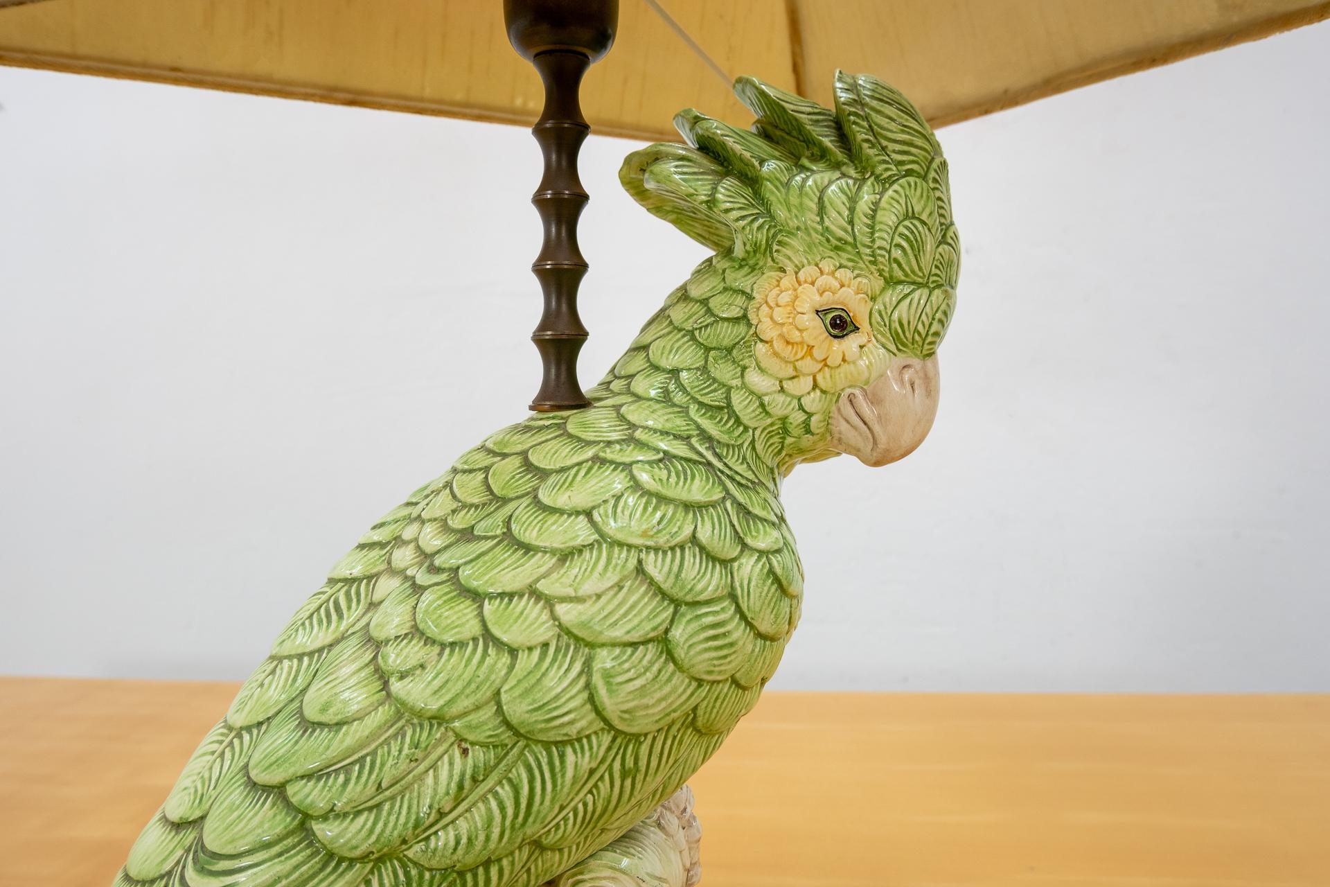 Parrot Table Lamp, Italy, 1960s 9