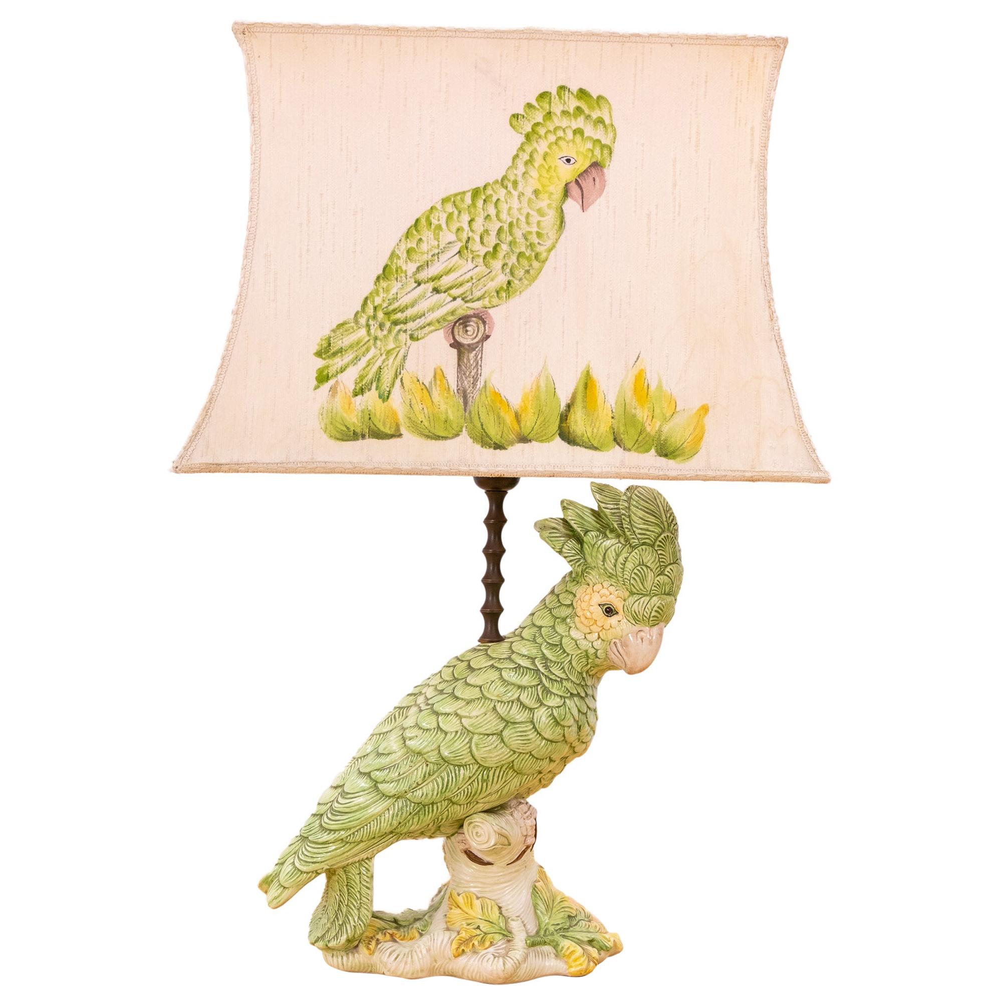Parrot Table Lamp, Italy, 1960s