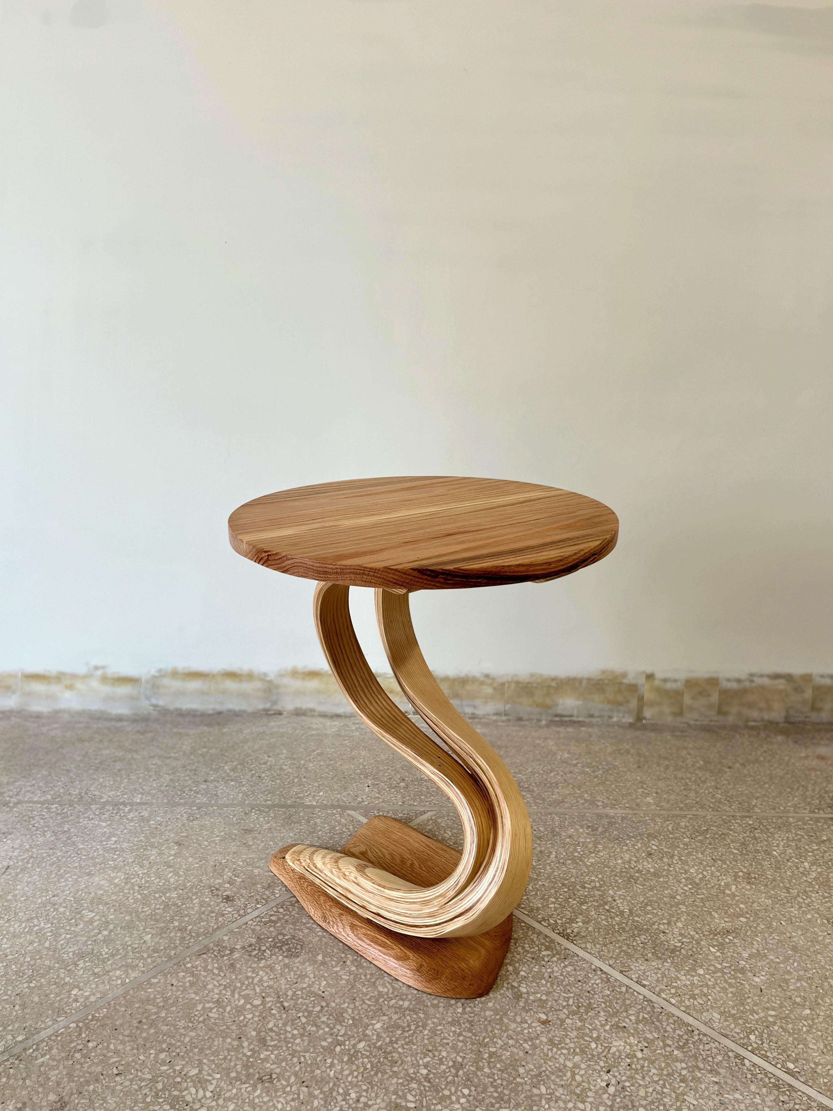 Modern Pars Table III, by Raka Studio, Minimalist Side Table For Sale