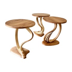 Tables Pars, par Raka Studio, tables d'appoint minimalistes