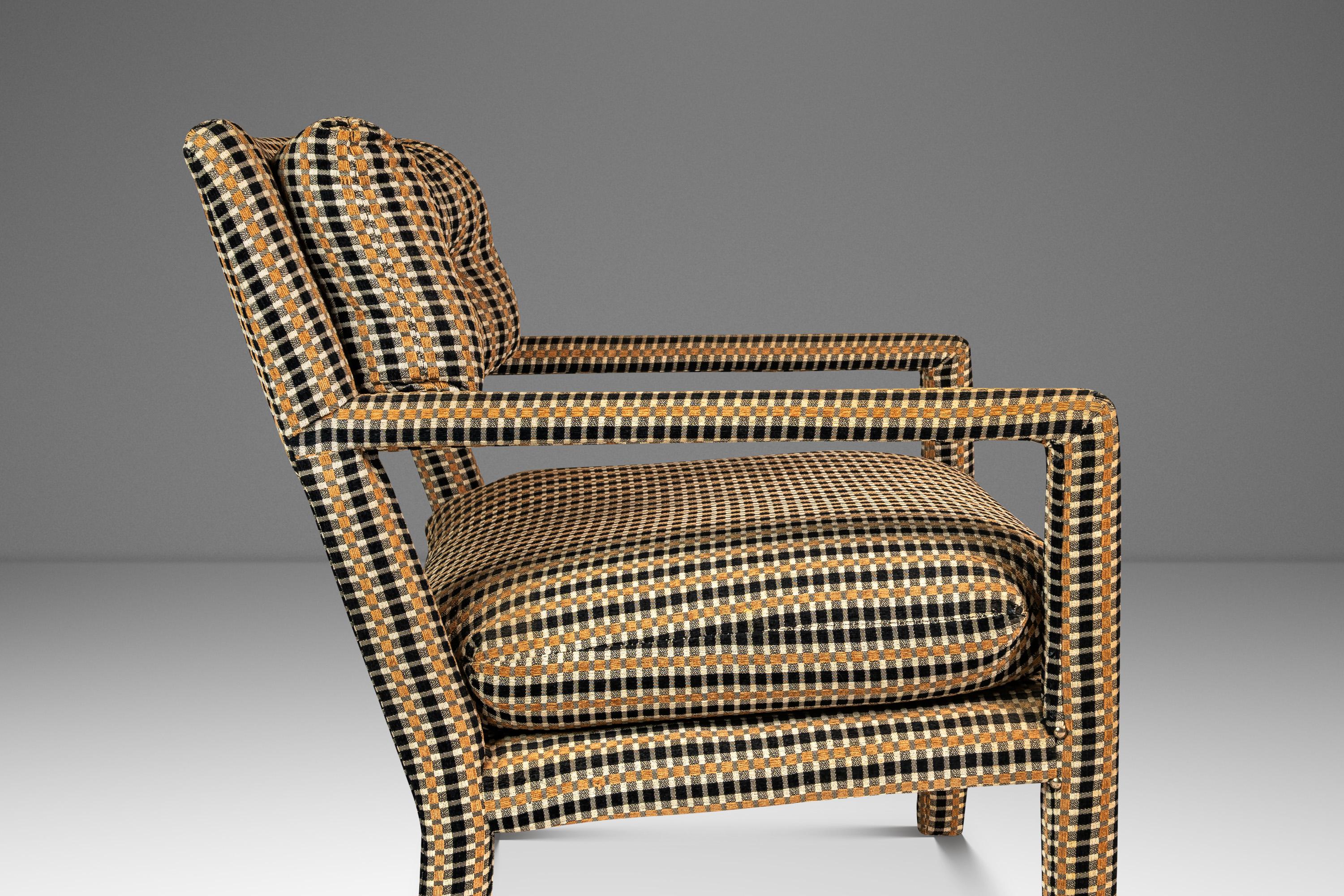 Silla Parsons / Silla Club a la manera de Milo Baughman, EE.UU., c. 1960 en venta 4