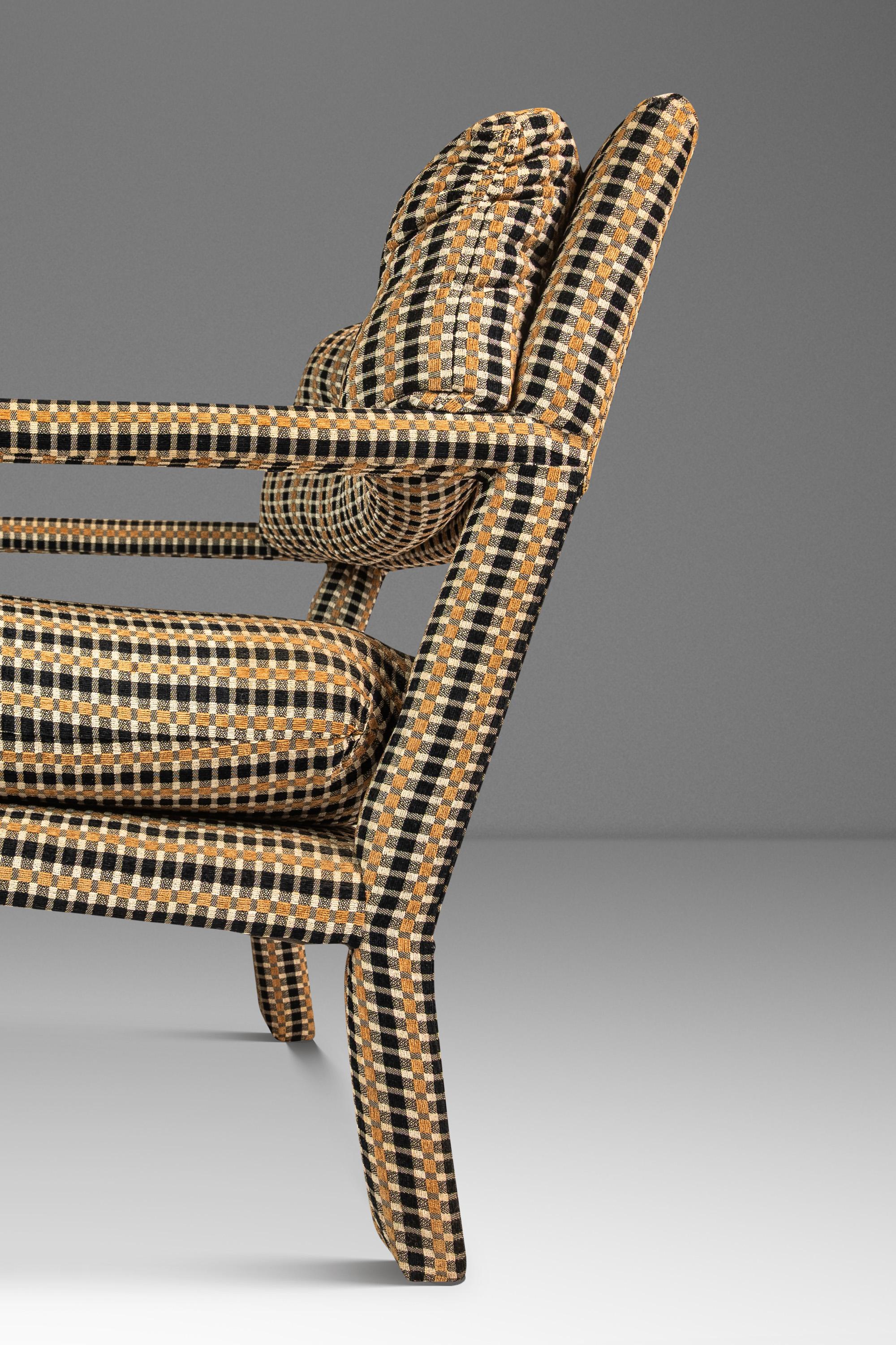 Silla Parsons / Silla Club a la manera de Milo Baughman, EE.UU., c. 1960 en venta 11