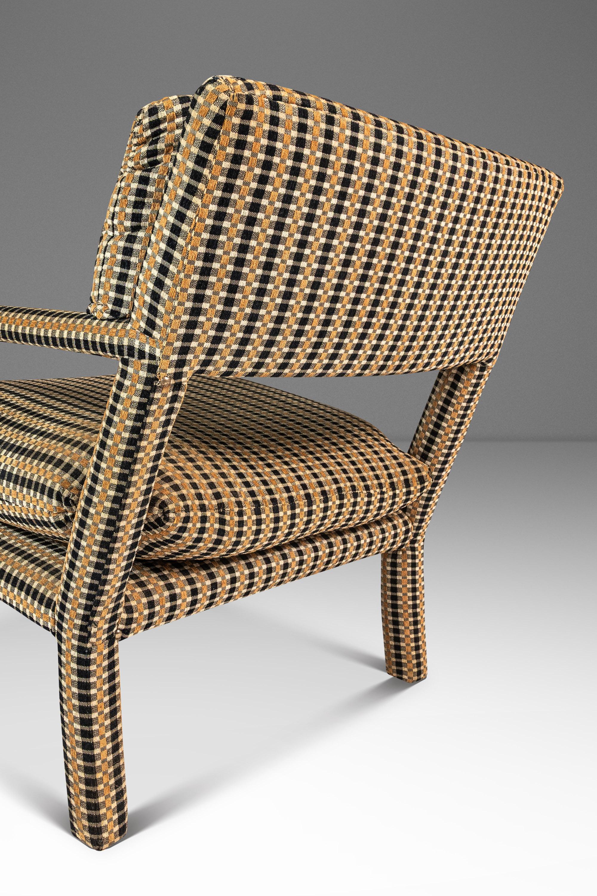 Silla Parsons / Silla Club a la manera de Milo Baughman, EE.UU., c. 1960 en venta 12