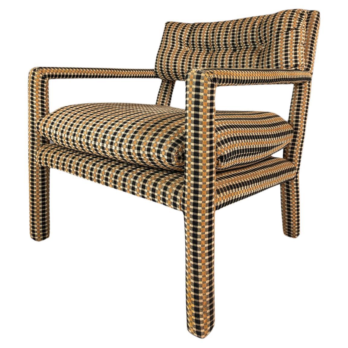 Silla Parsons / Silla Club a la manera de Milo Baughman, EE.UU., c. 1960 en venta