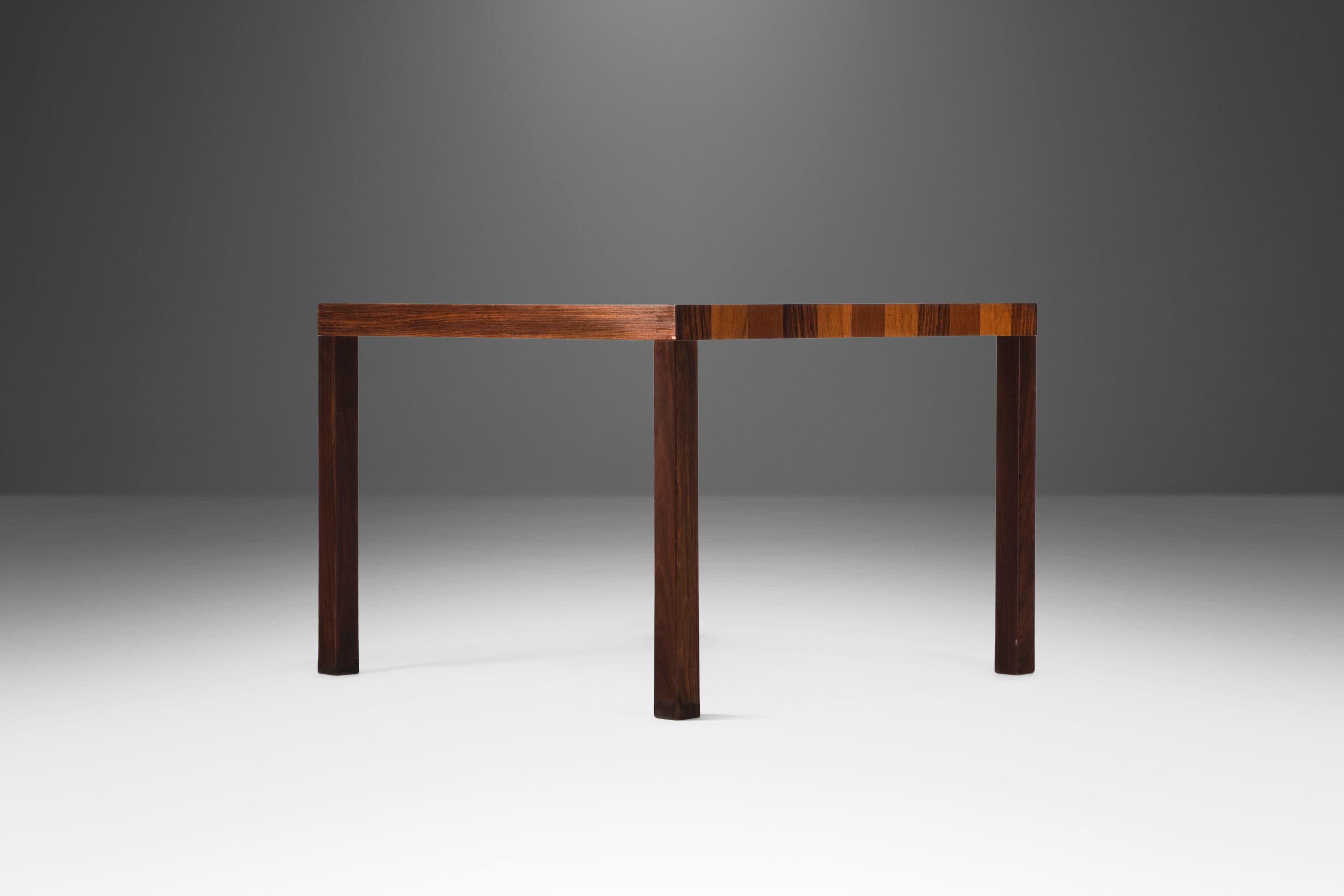 Mid-Century Modern Parsons Dining Table Attributed to Milo Baughman for Directional, USA, c. 1960's