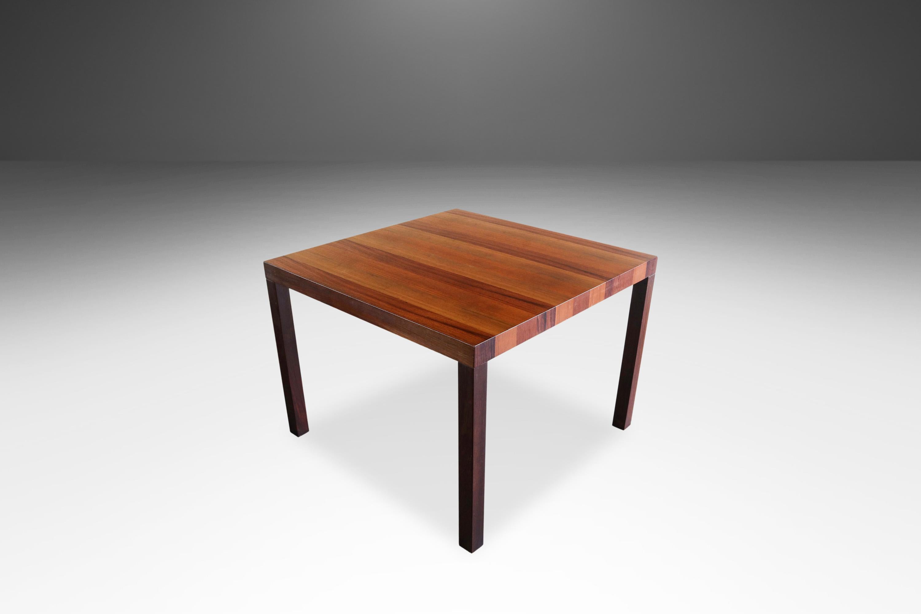 Parsons Dining Table Attributed to Milo Baughman for Directional, USA, c. 1960's In Excellent Condition In Deland, FL
