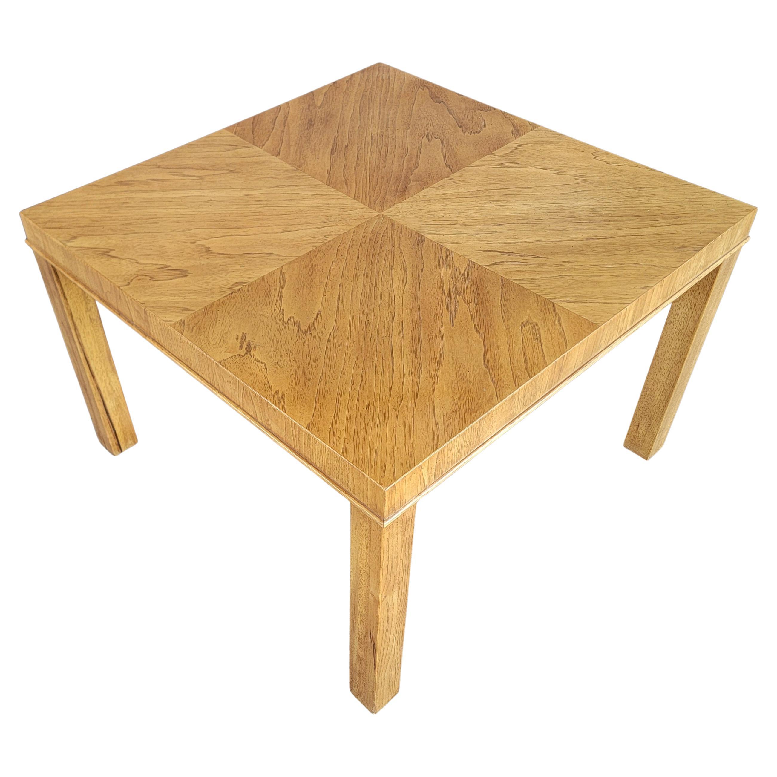 Table d'appoint Parsons à la manière de Milo Baughman