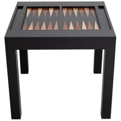 Vintage Parson's Style Backgammon Table