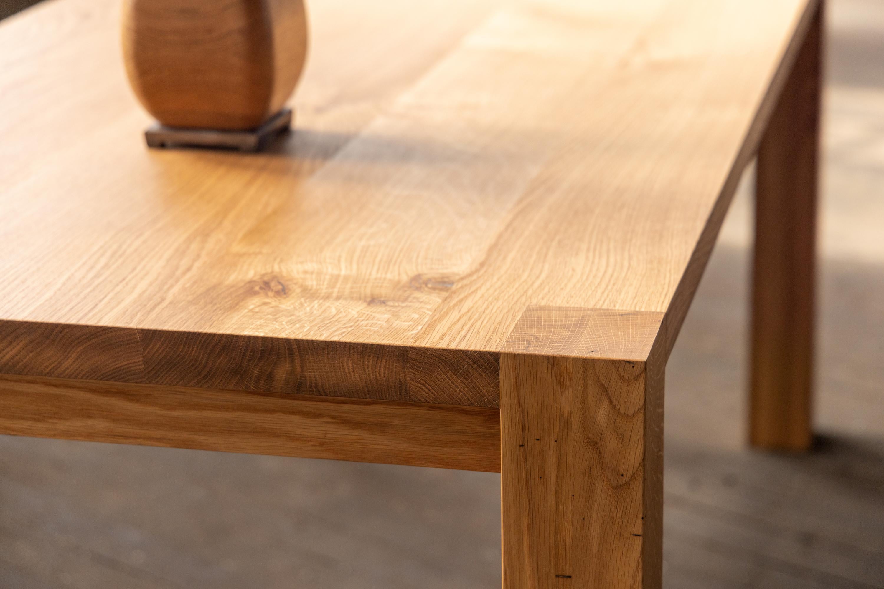 solid wood parsons table