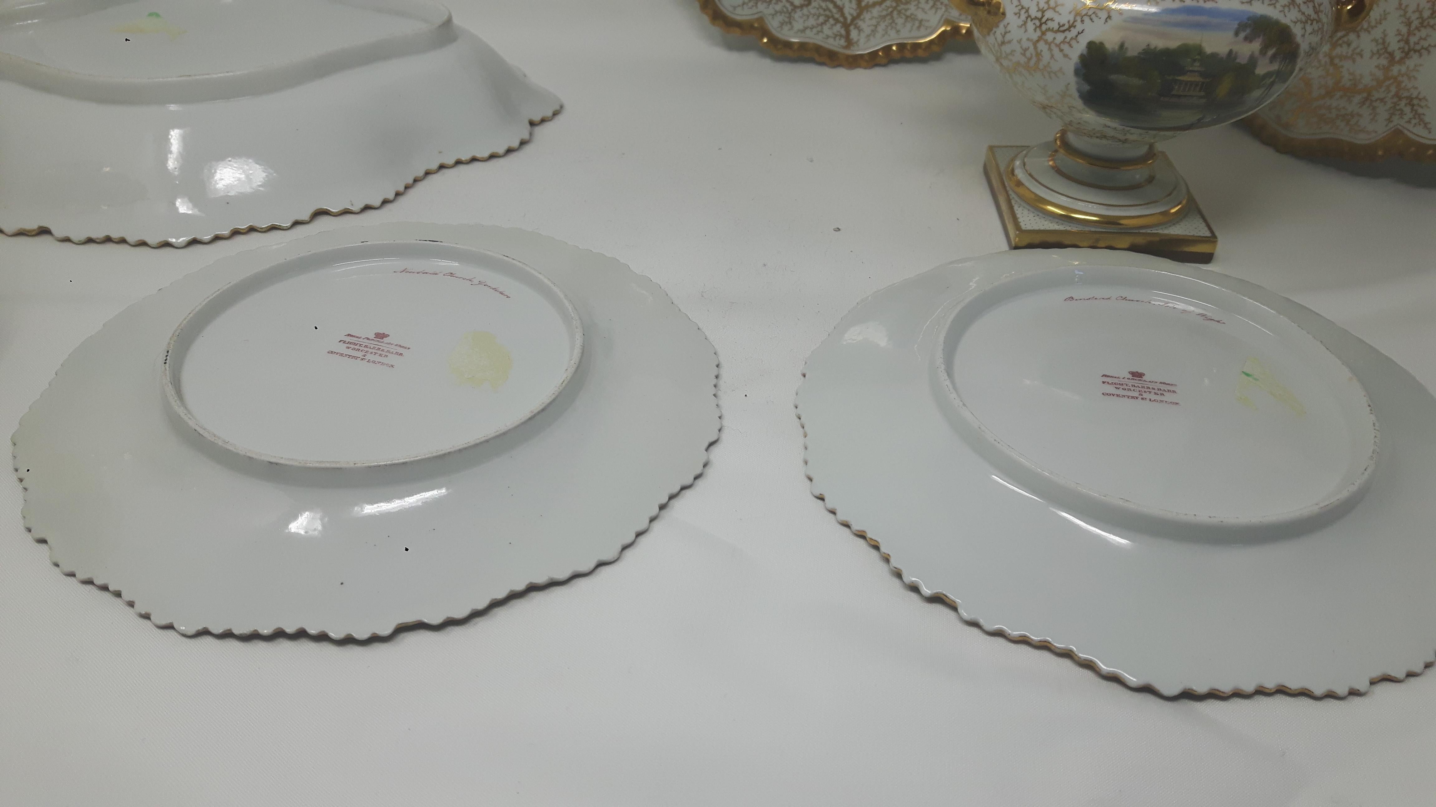 Other Part Dessert Service by Worcester, circa 1820 For Sale