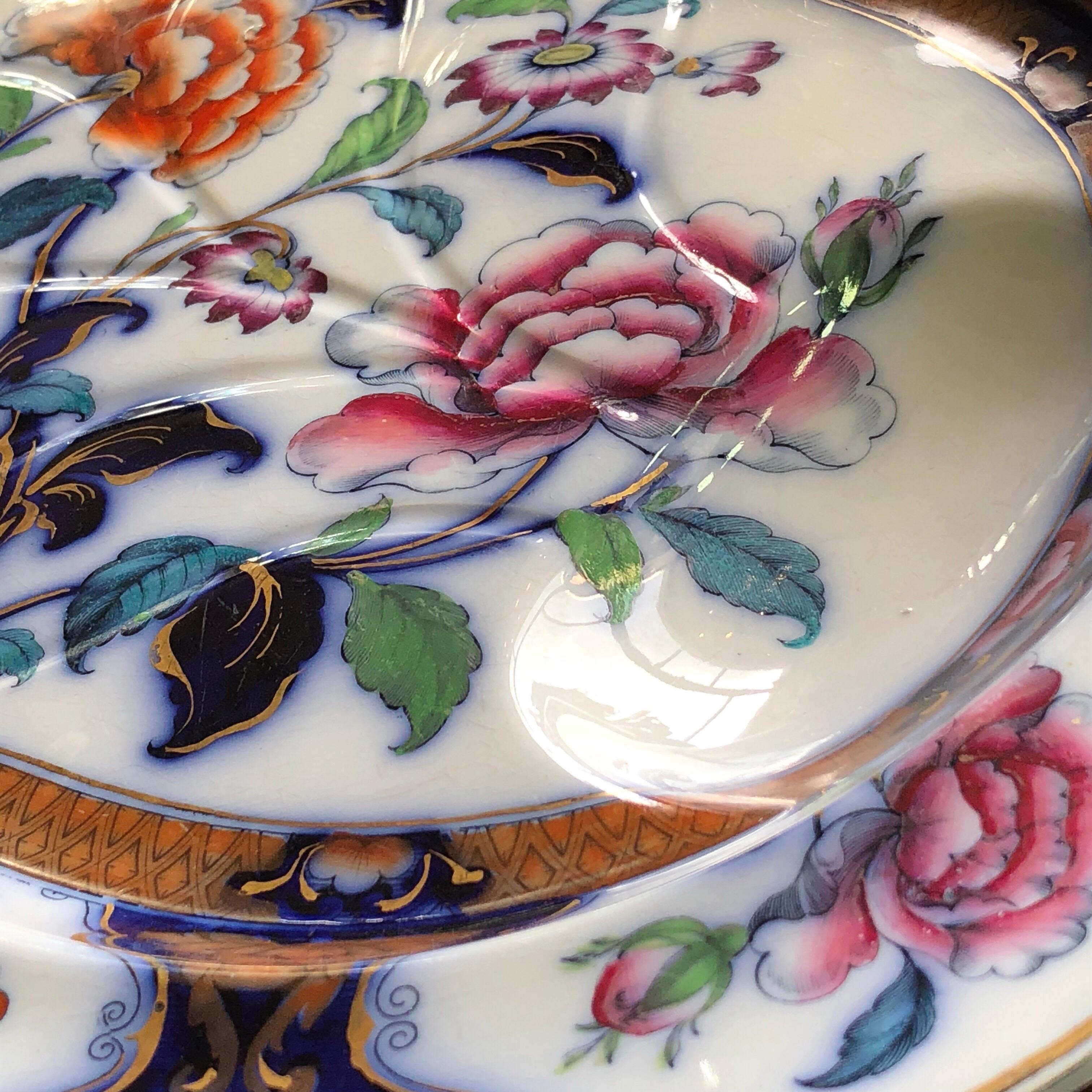 Part Ironstone Service in the ‘Eugenie’ Pattern, ‘Pearl’ Pottery, circa 1850 For Sale 6