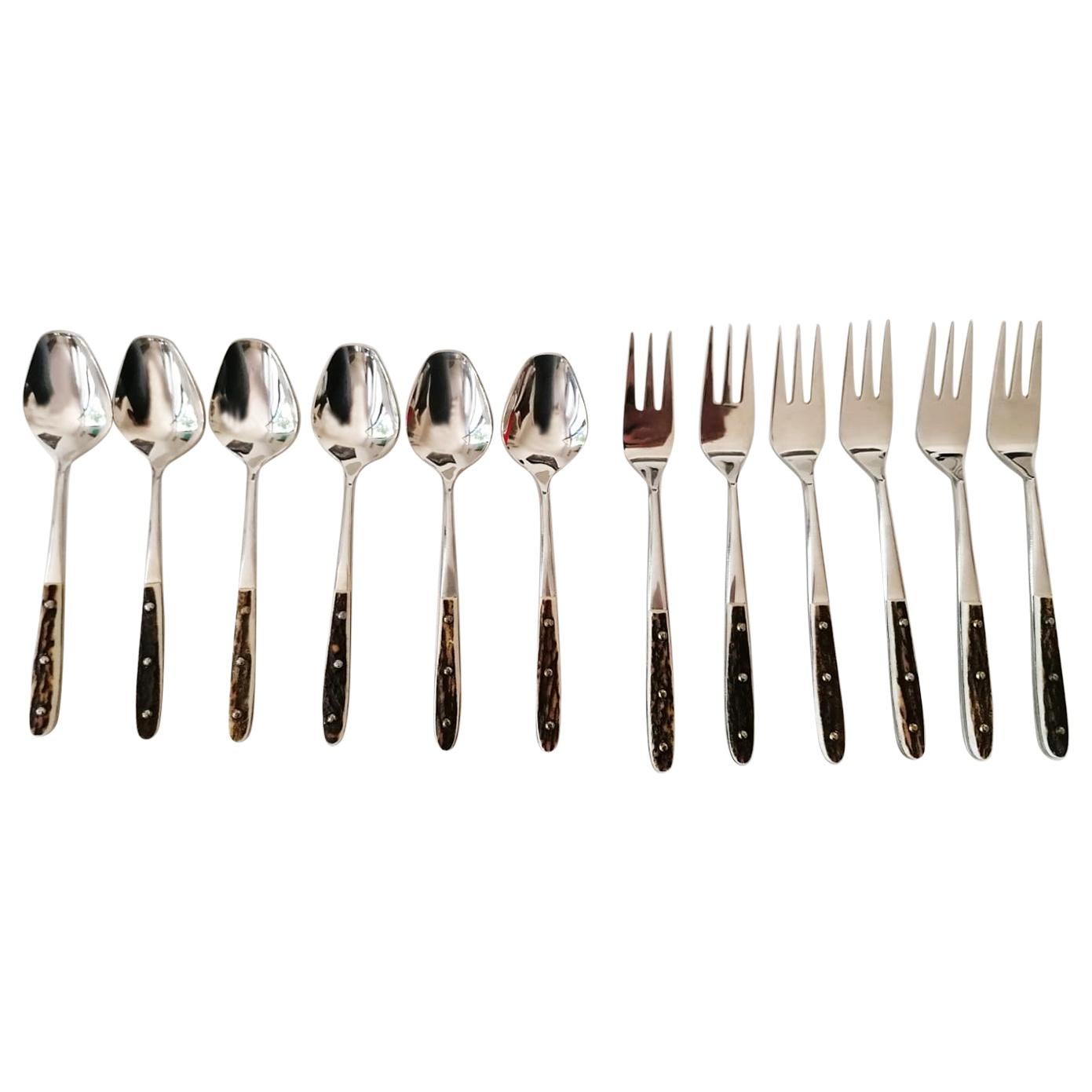 Part of Cutlery by Helmut Alder for Amboss Model 2070 For Sale