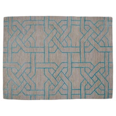 Part Silk Reticolo Rug 200x150cm