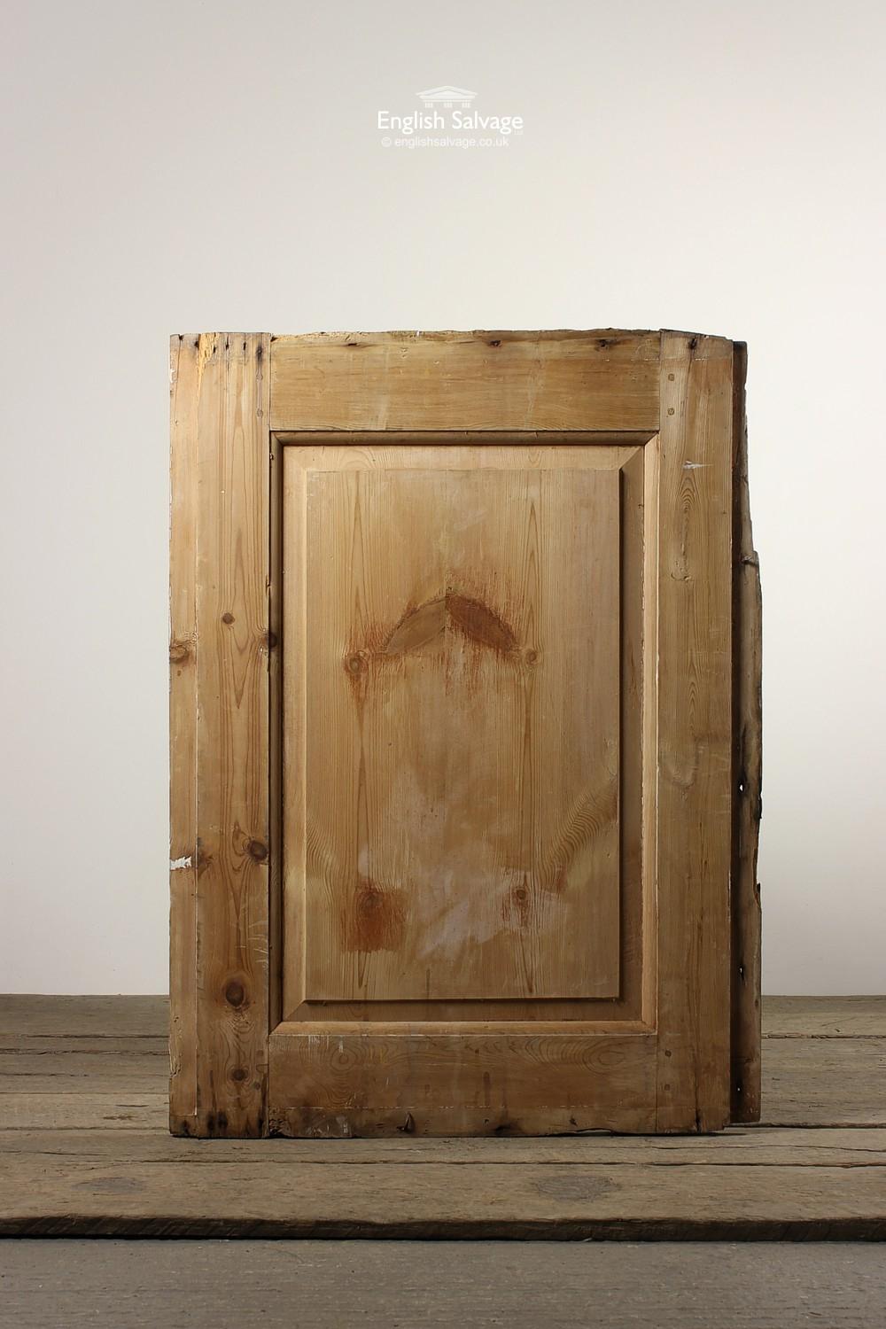 Part Stripped Single Panel/Cupboard Door, 20th Century In Good Condition For Sale In London, GB