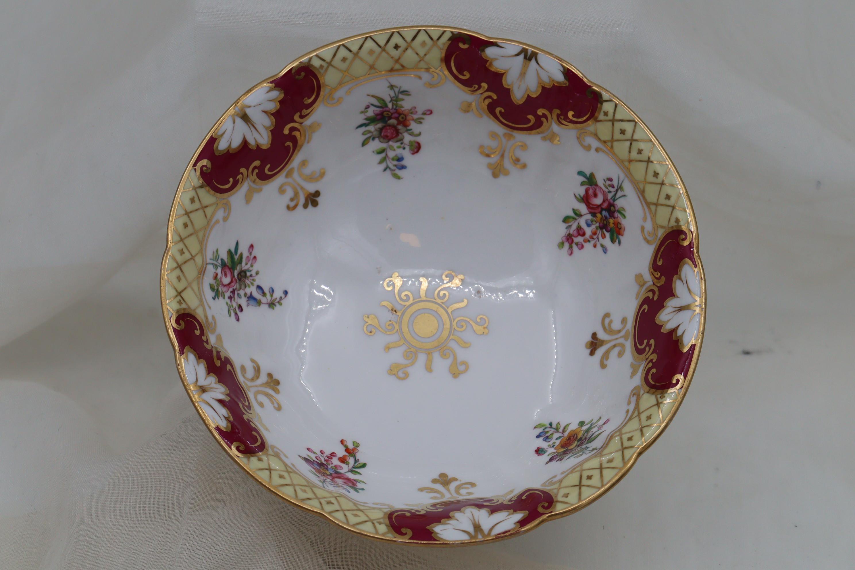 Mid-19th Century Part tea set by John Ridgway c 1850 For Sale