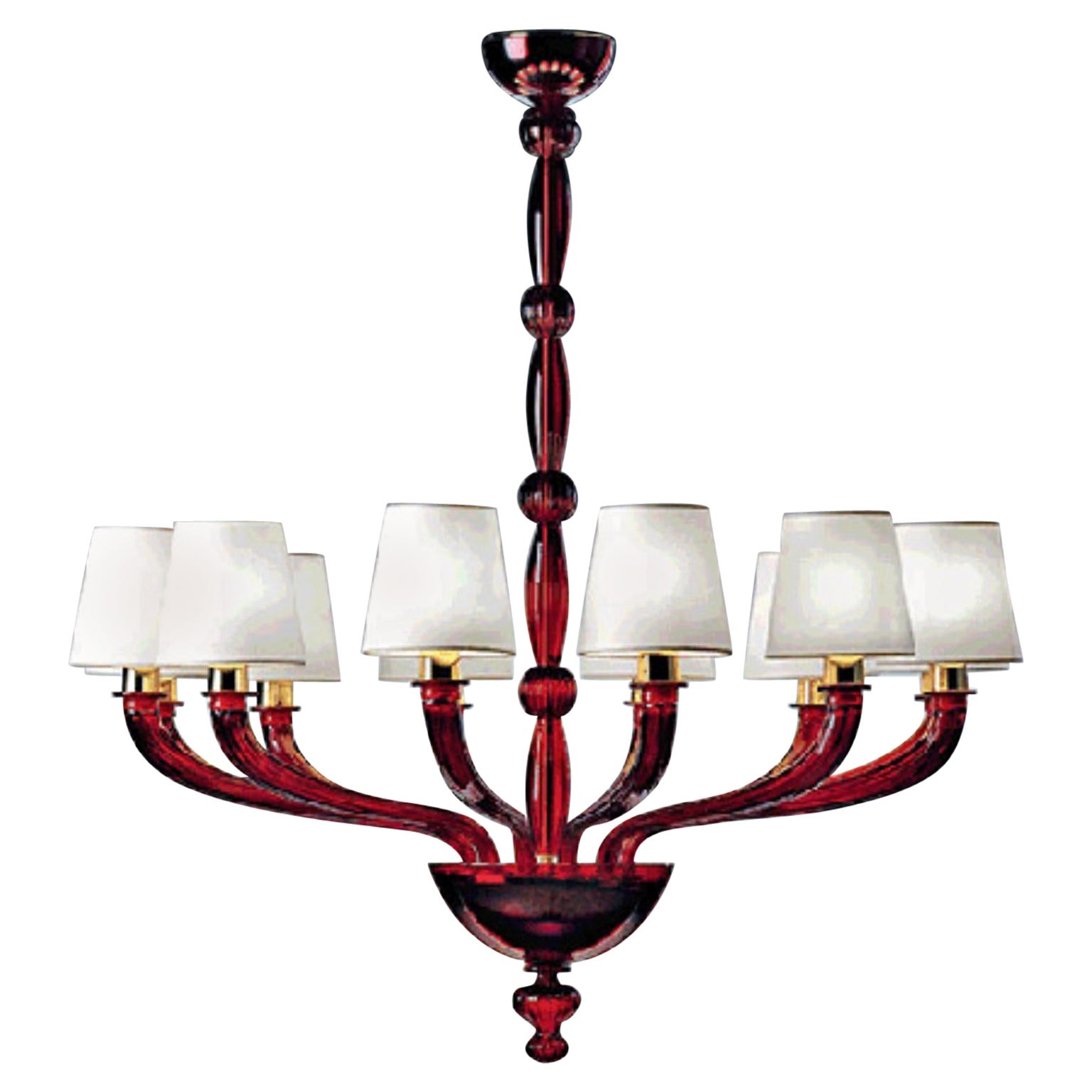 Lampe à suspension Partecipazio PARSOV12 par Mazzega 1946