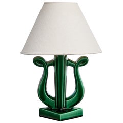Parthenay, Table Lamp, Ceramic, France, 1950s