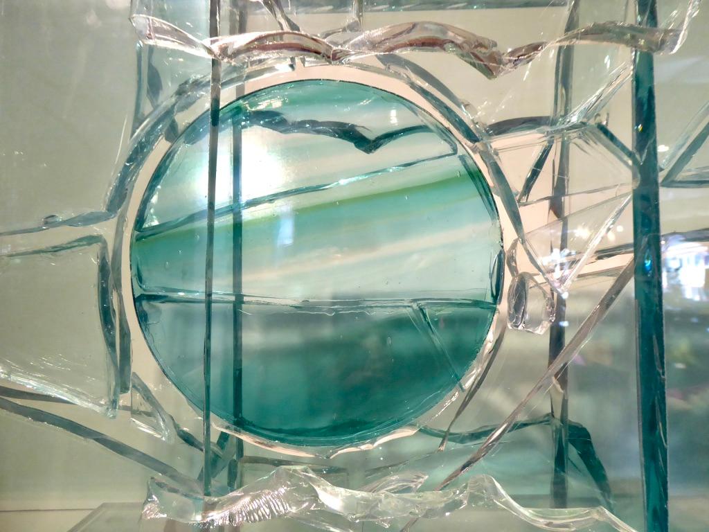Partial Adventures in Space 1 a Glass Sculpture by Canadian Artist Mary Filer For Sale 1