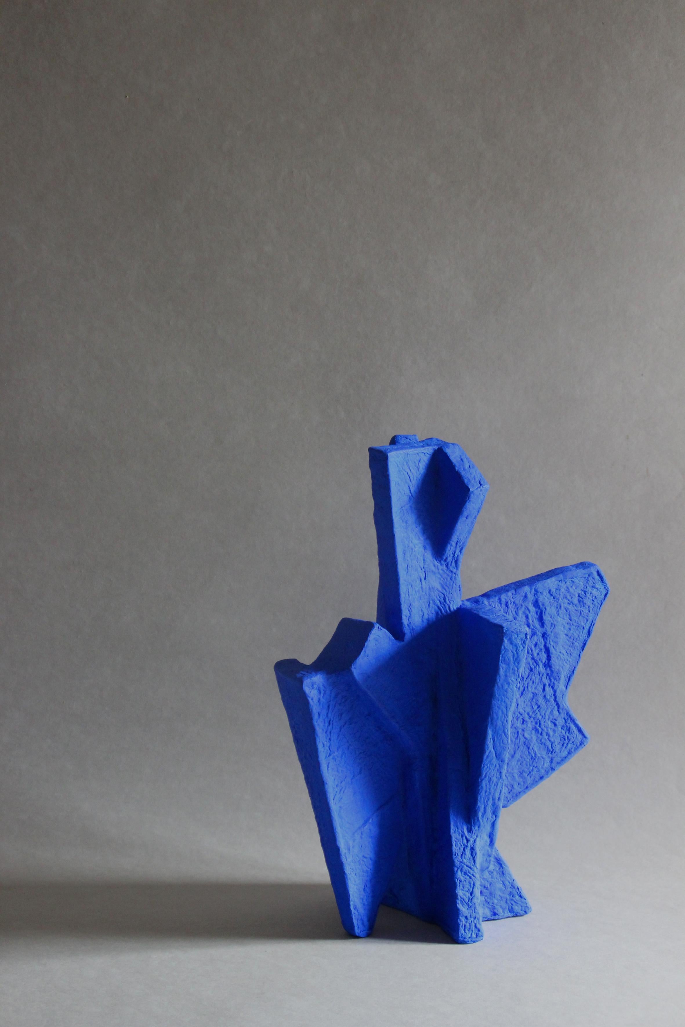 Großer blauer Partikel von Papier Langackerhusl (Moderne) im Angebot